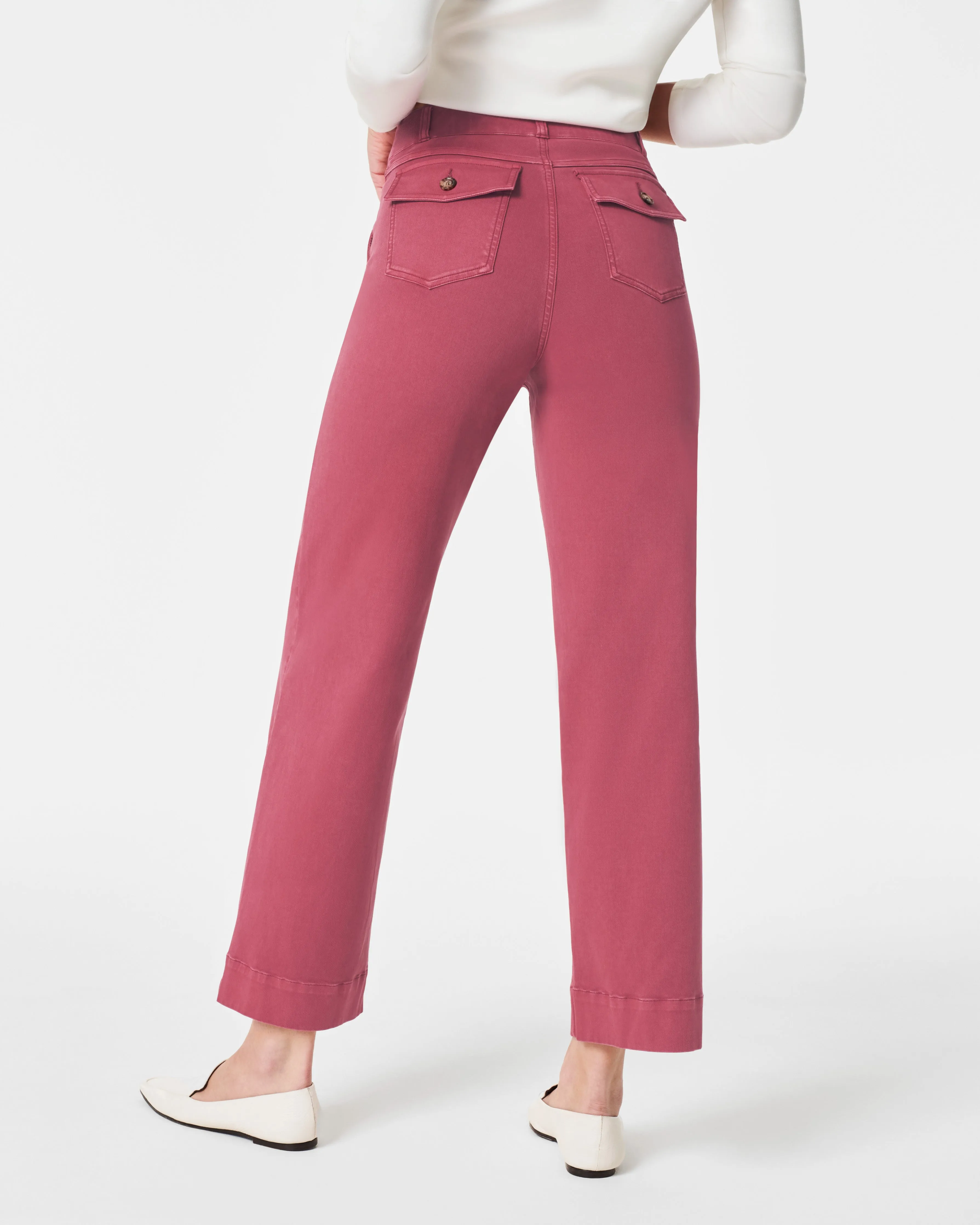 SPANX® Stretch Twill Pull-On Cropped Pant sold by SPANX product image thumbnail 3
