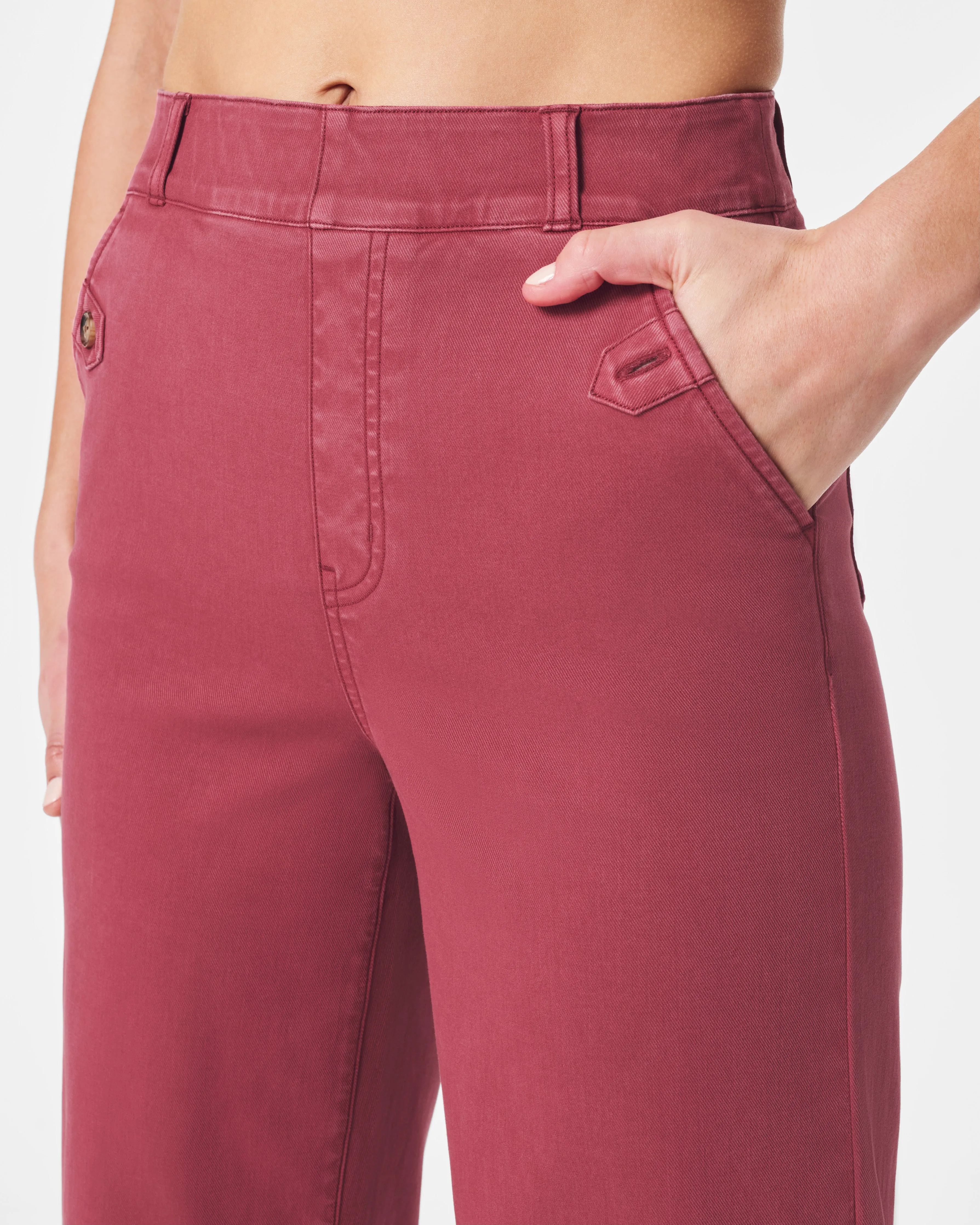 SPANX® Stretch Twill Pull-On Cropped Pant sold by SPANX product image thumbnail 5