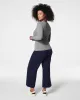 SPANX® Stretch Rib Scoop Neck Long Sleeve Tee, Grey sold by SPANX
