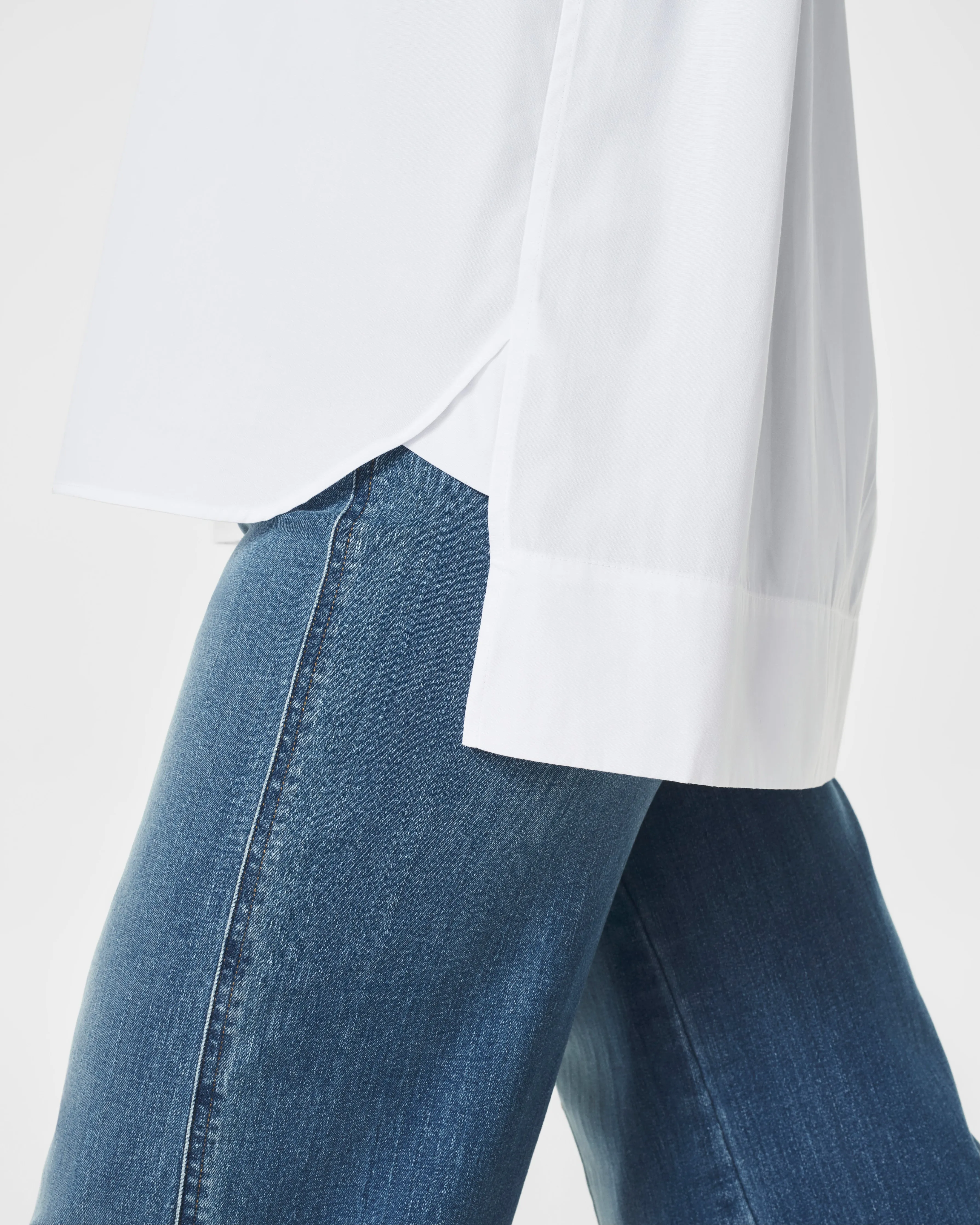 SPANX® Poplin Tuxedo Shirt sold by SPANX product image thumbnail 4