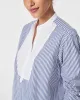 SPANX® Poplin Tuxedo Shirt, Stripe sold by SPANX