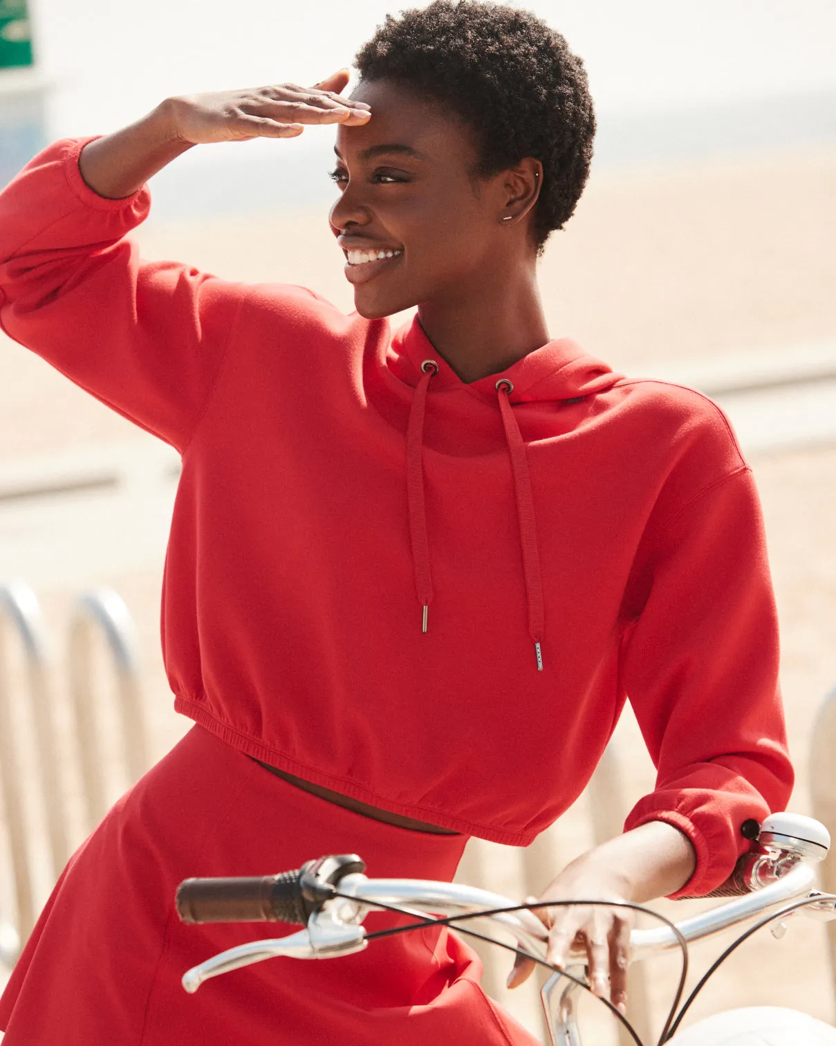 SPANX AirEssentials® Cinched Hoodie sold by SPANX