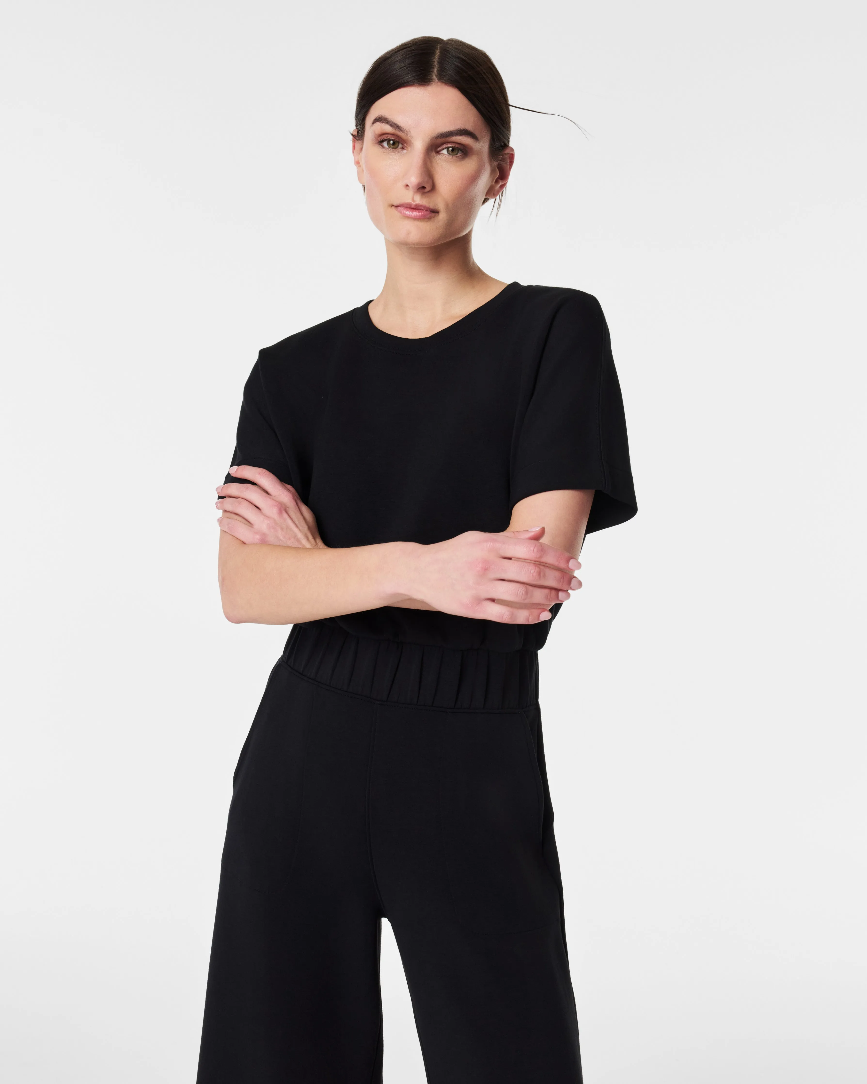 SPANX® AirEssentials Cropped Wide Leg Jumpsuit sold by SPANX product image thumbnail 5