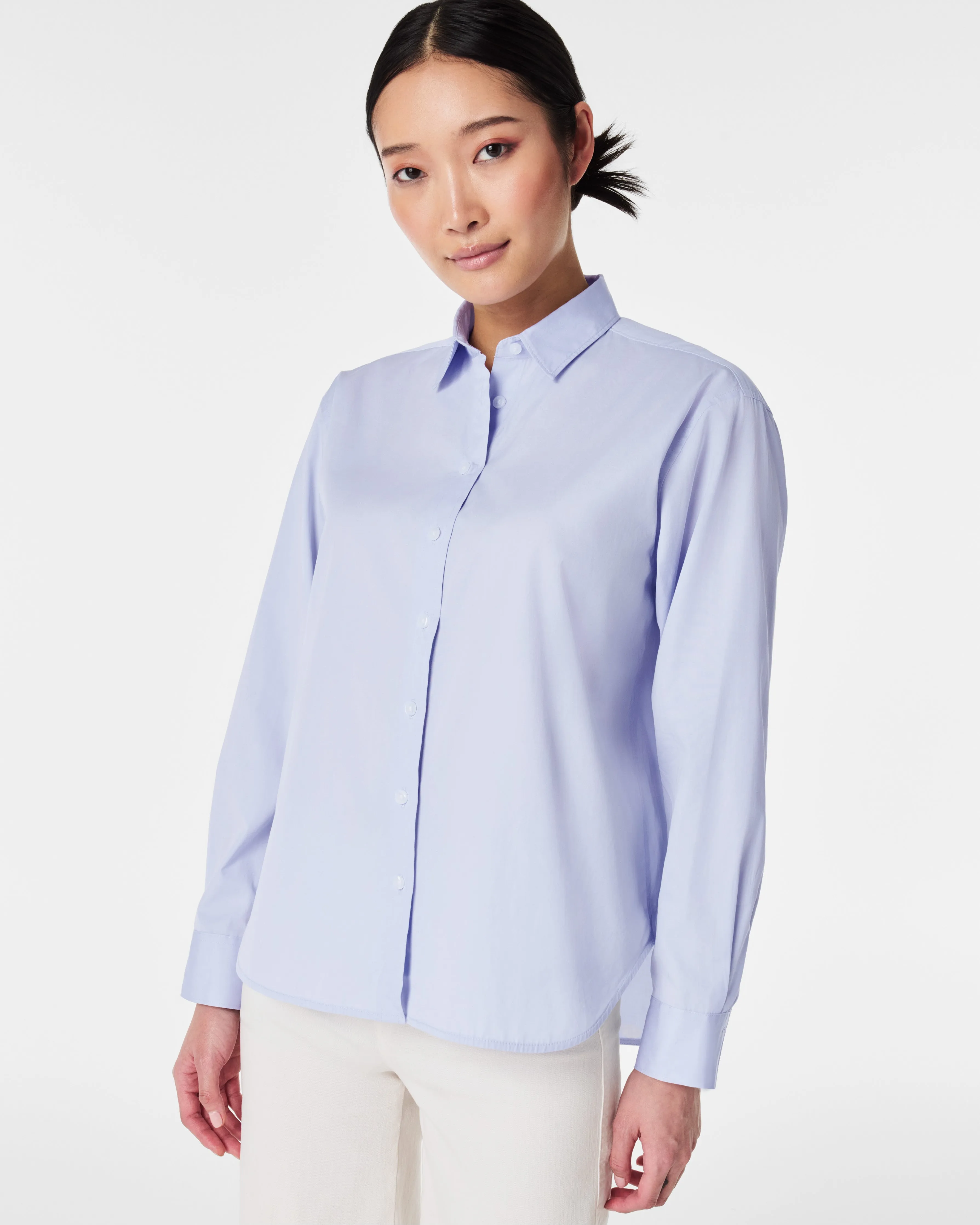 SPANX® Poplin Oversized Button-Down sold by SPANX product image thumbnail 3