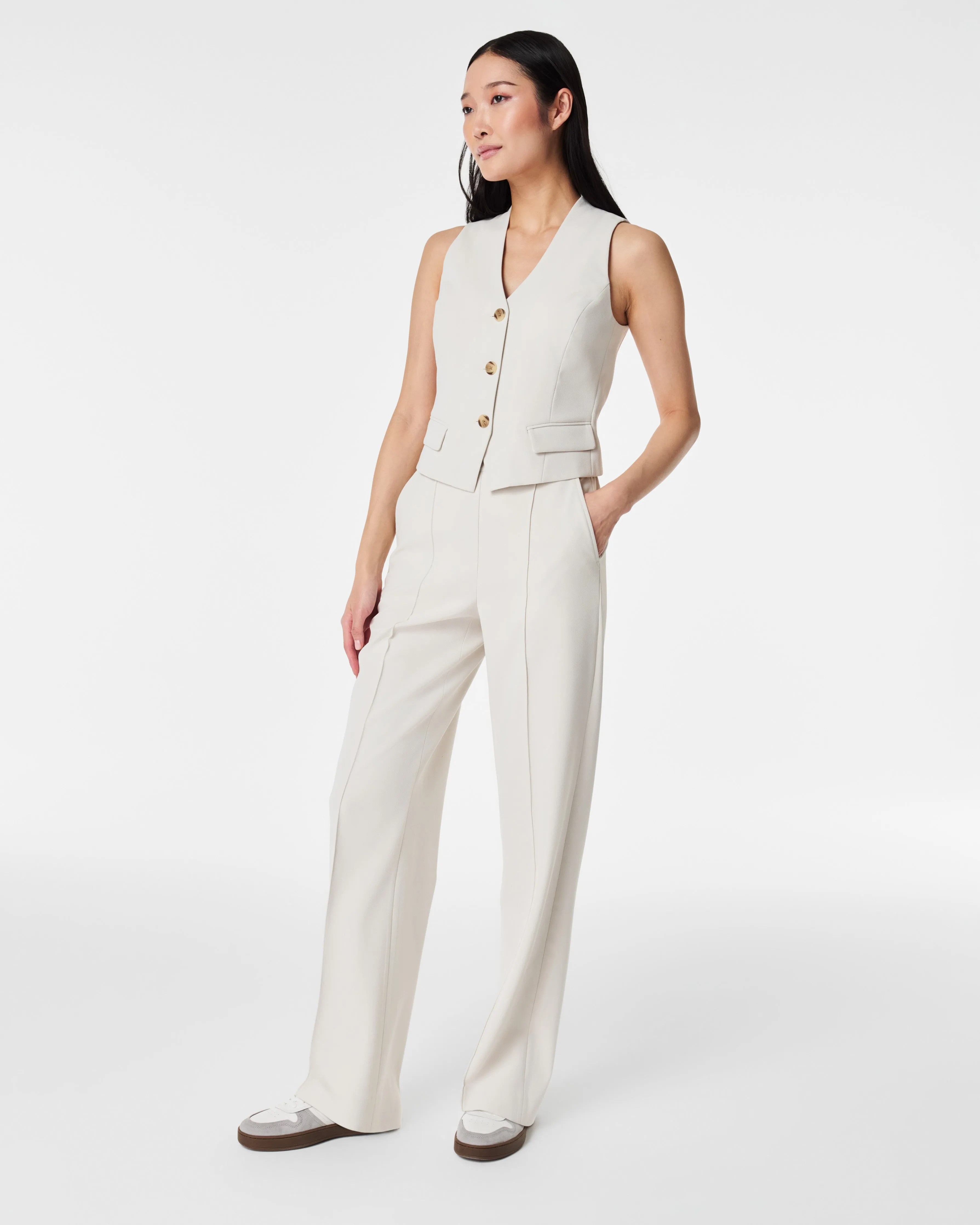 SPANX® Carefree Crepe Trouser with No-Show Coverage sold by SPANX product image thumbnail 2