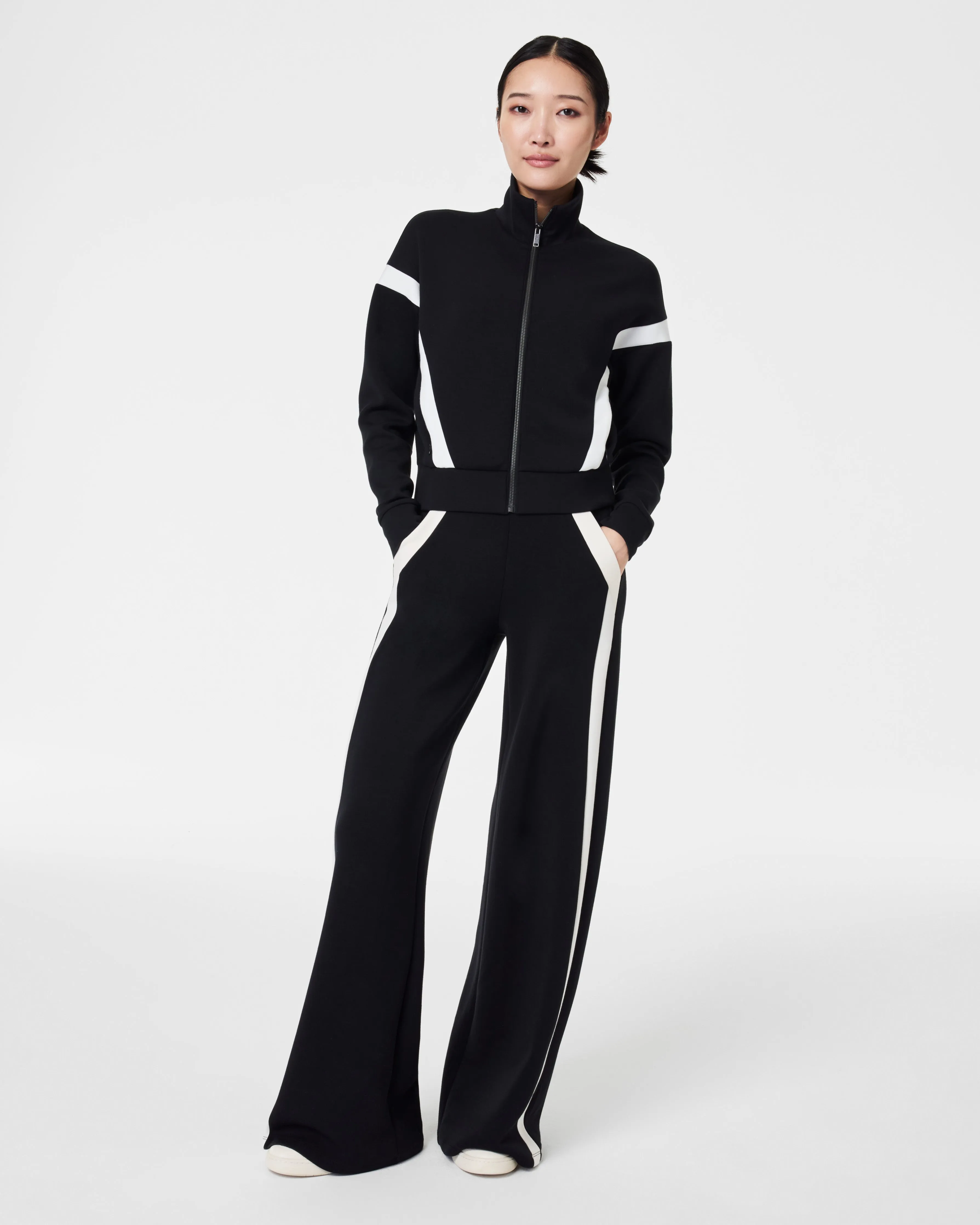 SPANX® AirEssentials Striped Track Jacket sold by SPANX product image thumbnail 5