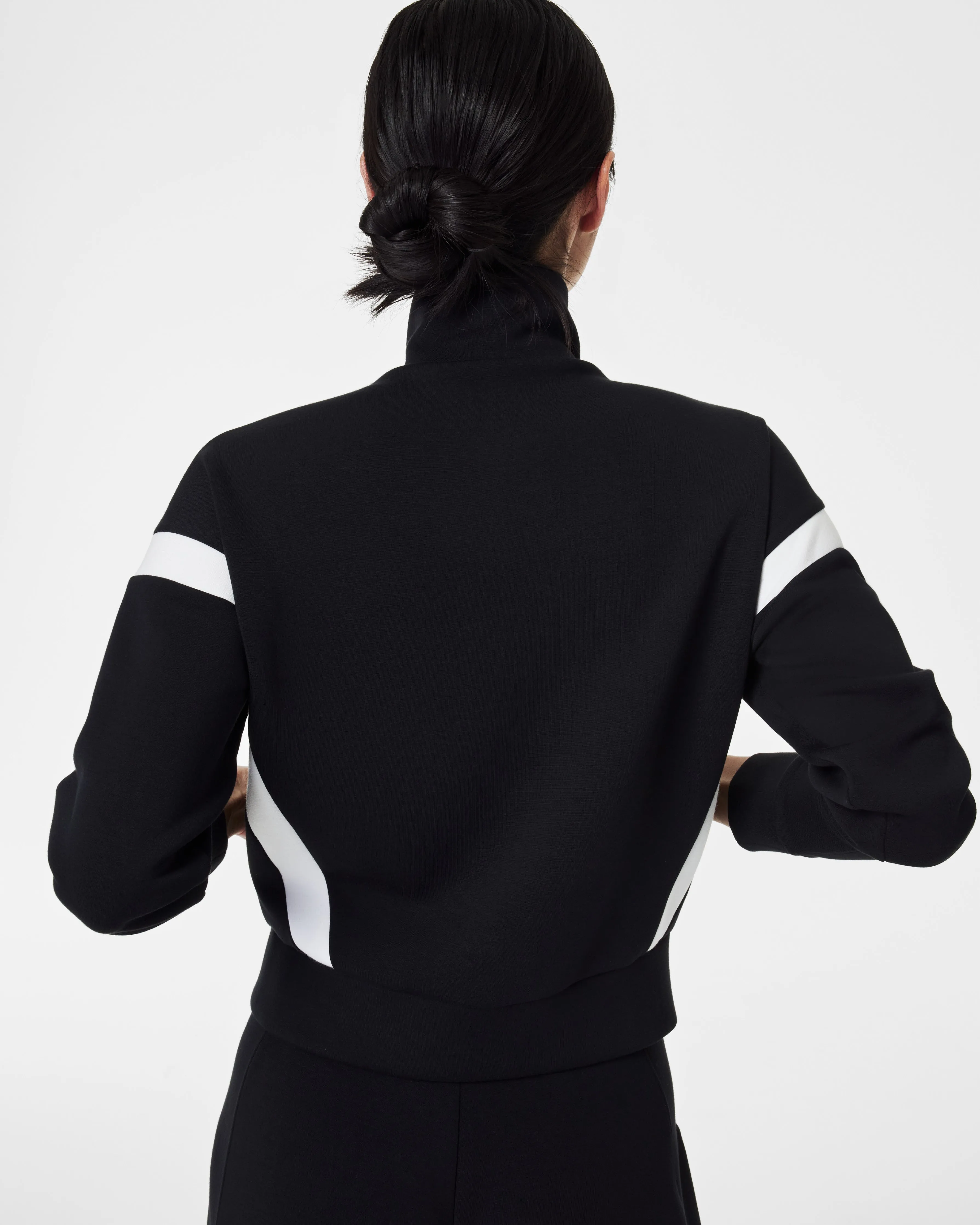 SPANX® AirEssentials Striped Track Jacket sold by SPANX product image thumbnail 2