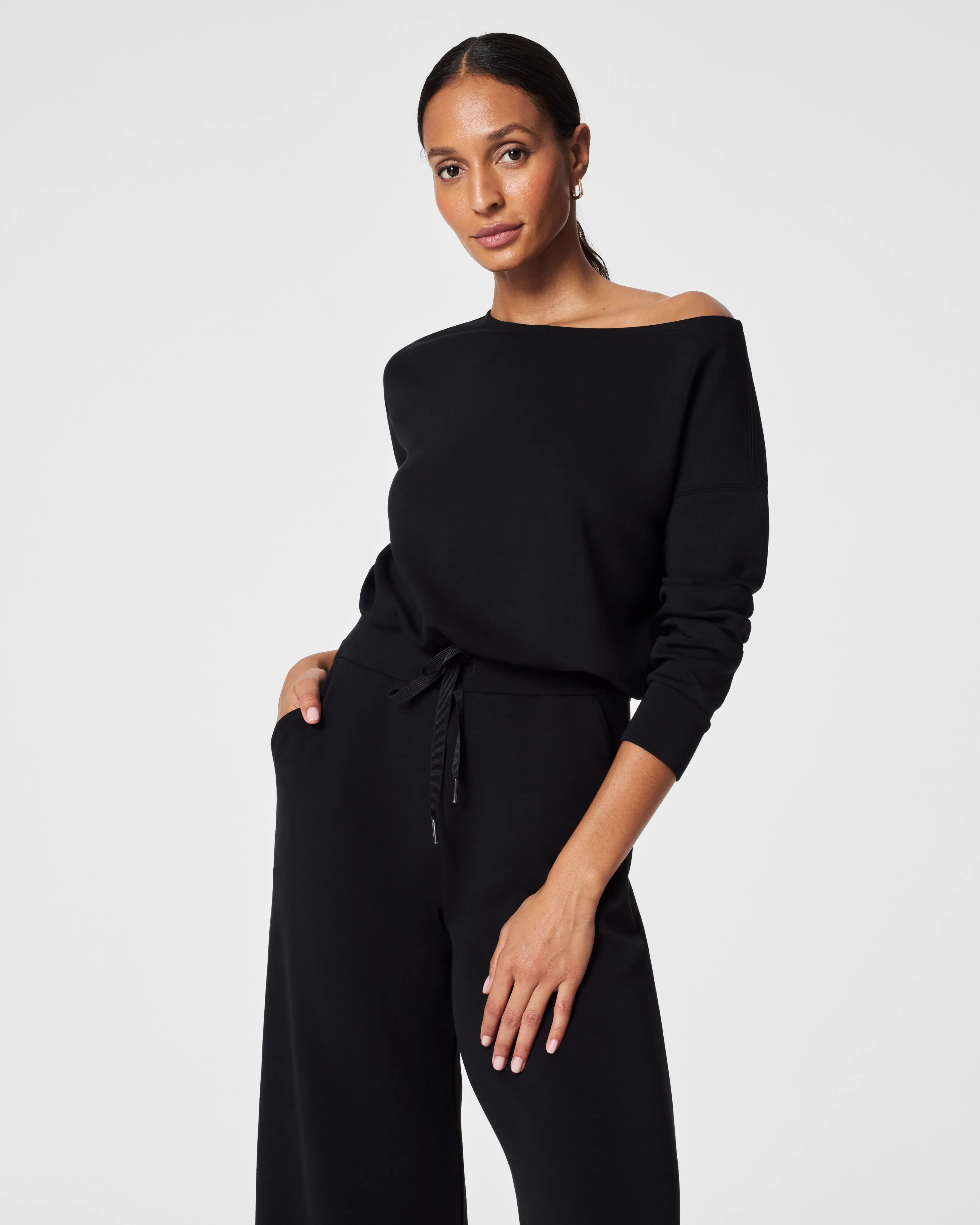 SPANX® AirEssentials Off-Shoulder Jumpsuit sold by SPANX product image thumbnail 3
