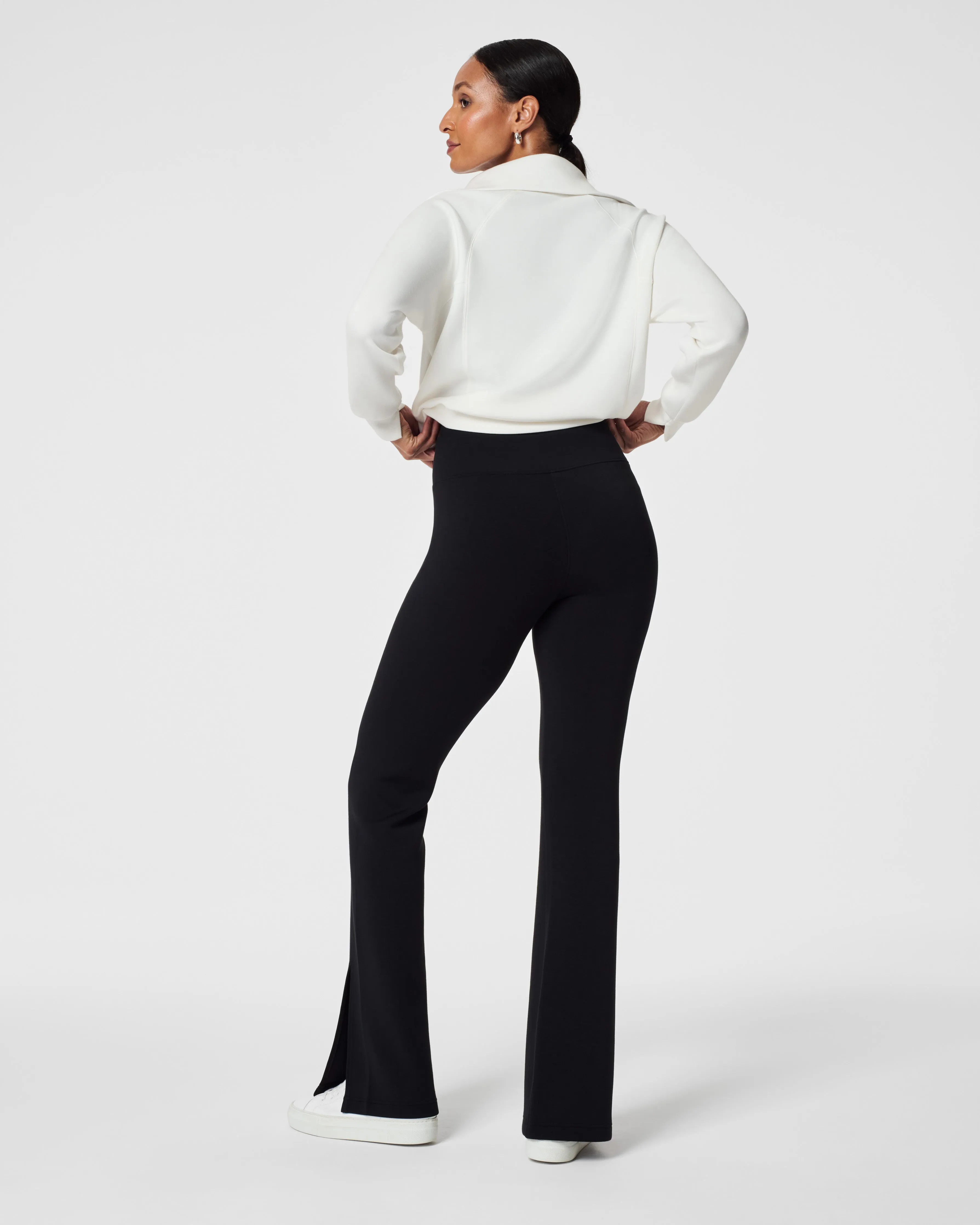 SPANX AirEssentials® Slim Flare Pant with Front Slit sold by SPANX product image thumbnail 4
