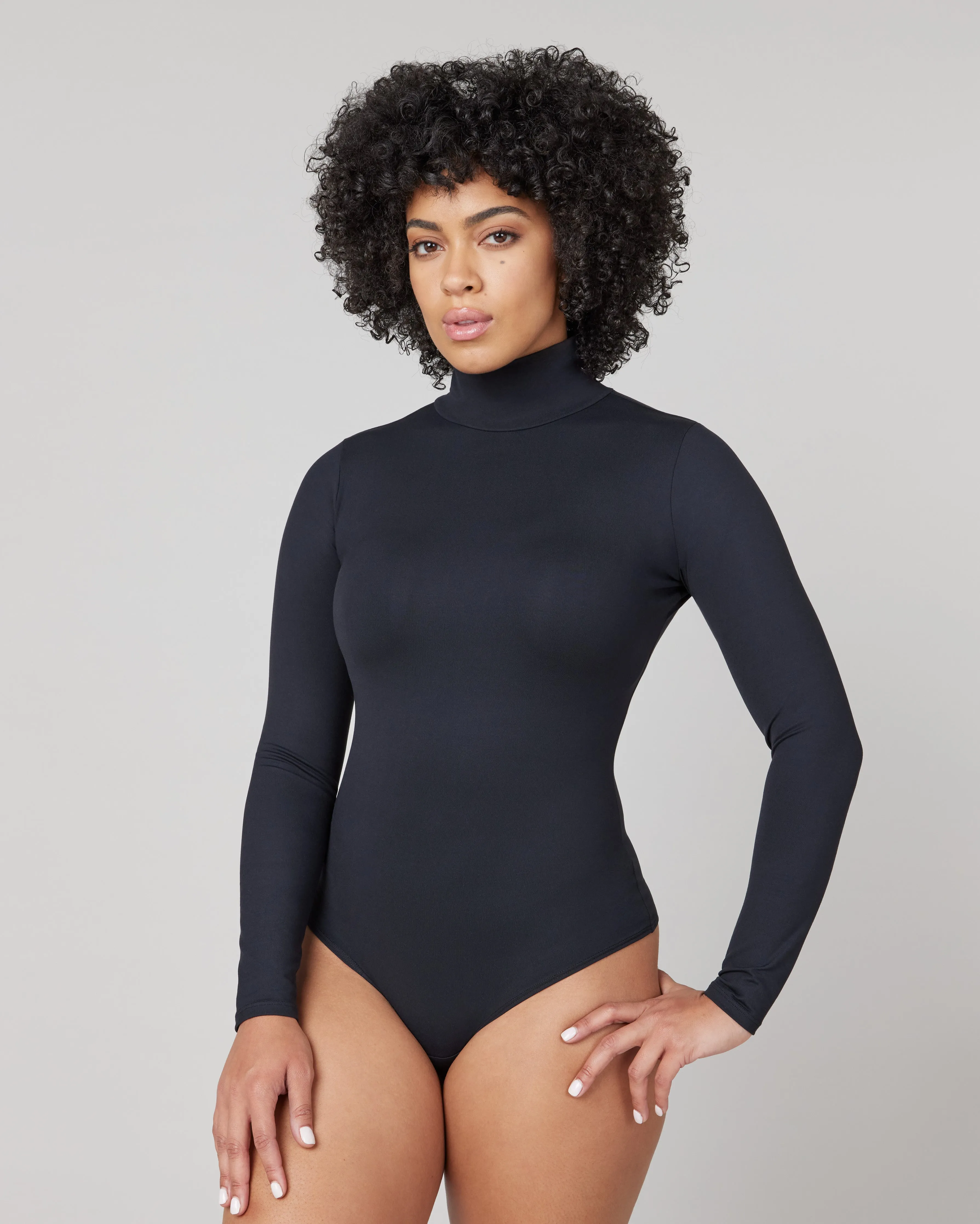 SPANX® Suit Yourself Long Sleeve Turtleneck Bodysuit sold by SPANX