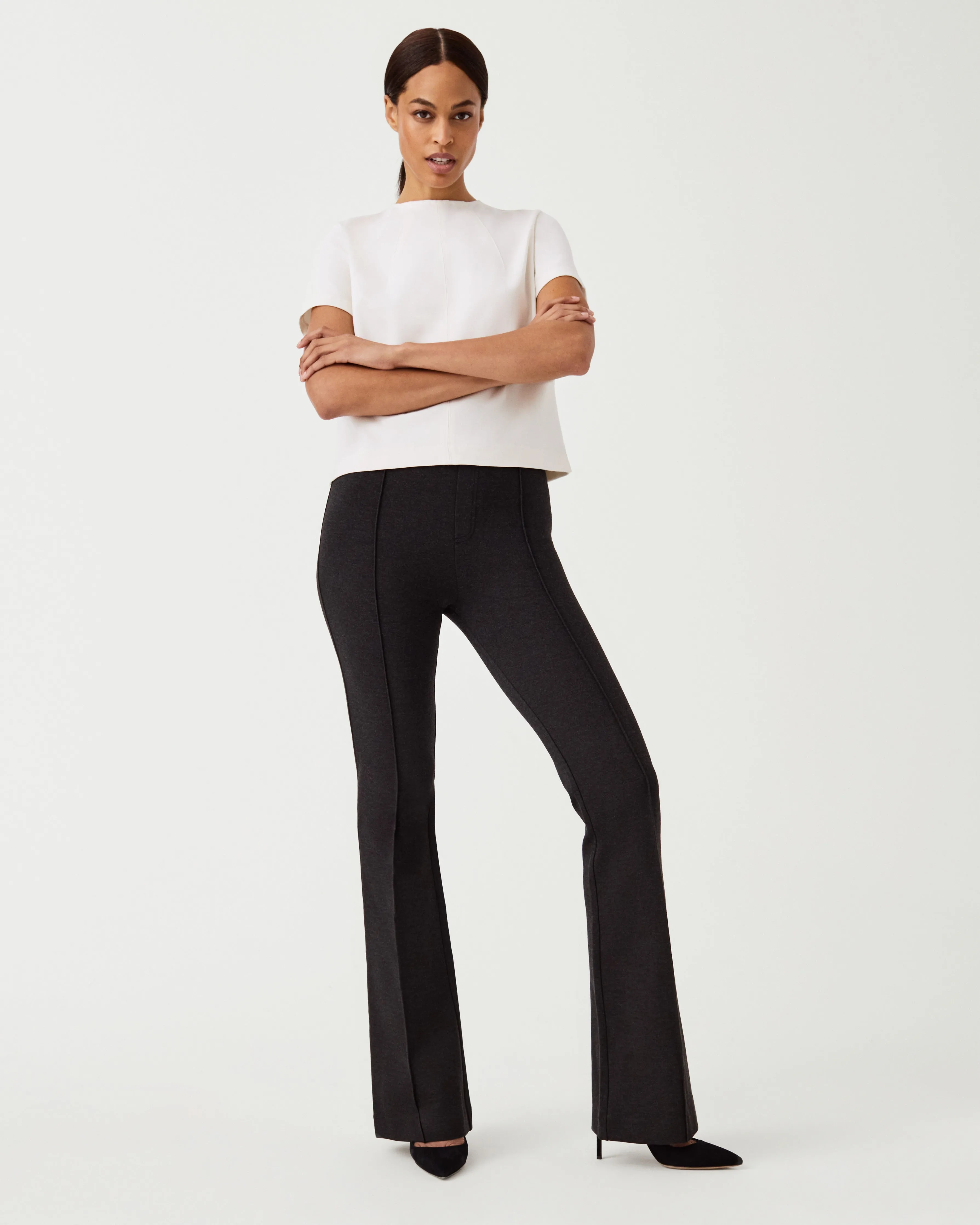 SPANXsmooth™ PerfectFit Ponte Flare Pant sold by SPANX product image thumbnail 2