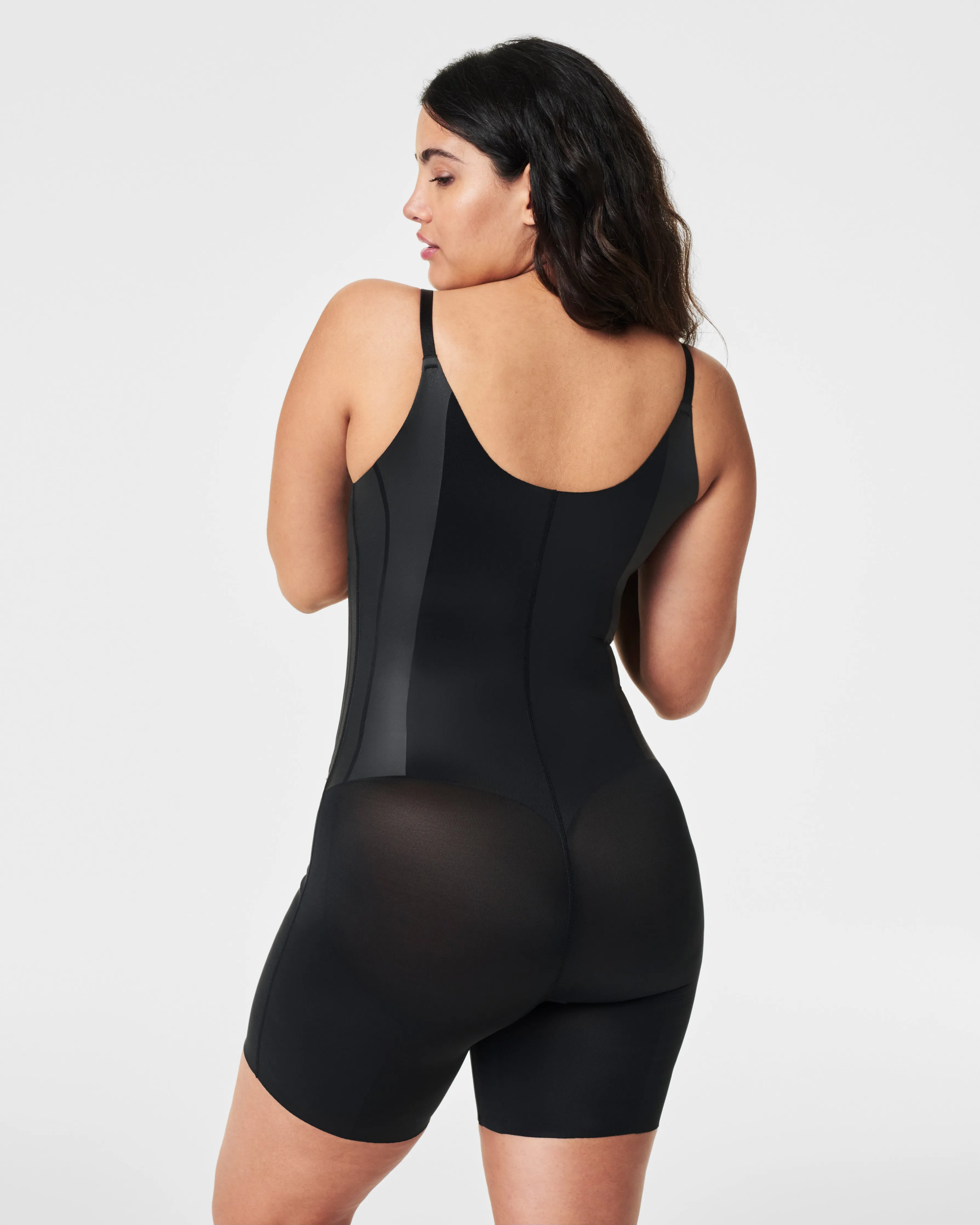 SPANXsculpt™ TotalContour Open-Bust Mid-Thigh Bodysuit sold by SPANX product image thumbnail 2