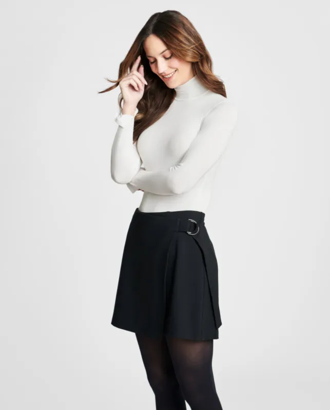 SPANXsmooth™ Ponte Wrap Mini Skort sold by SPANX