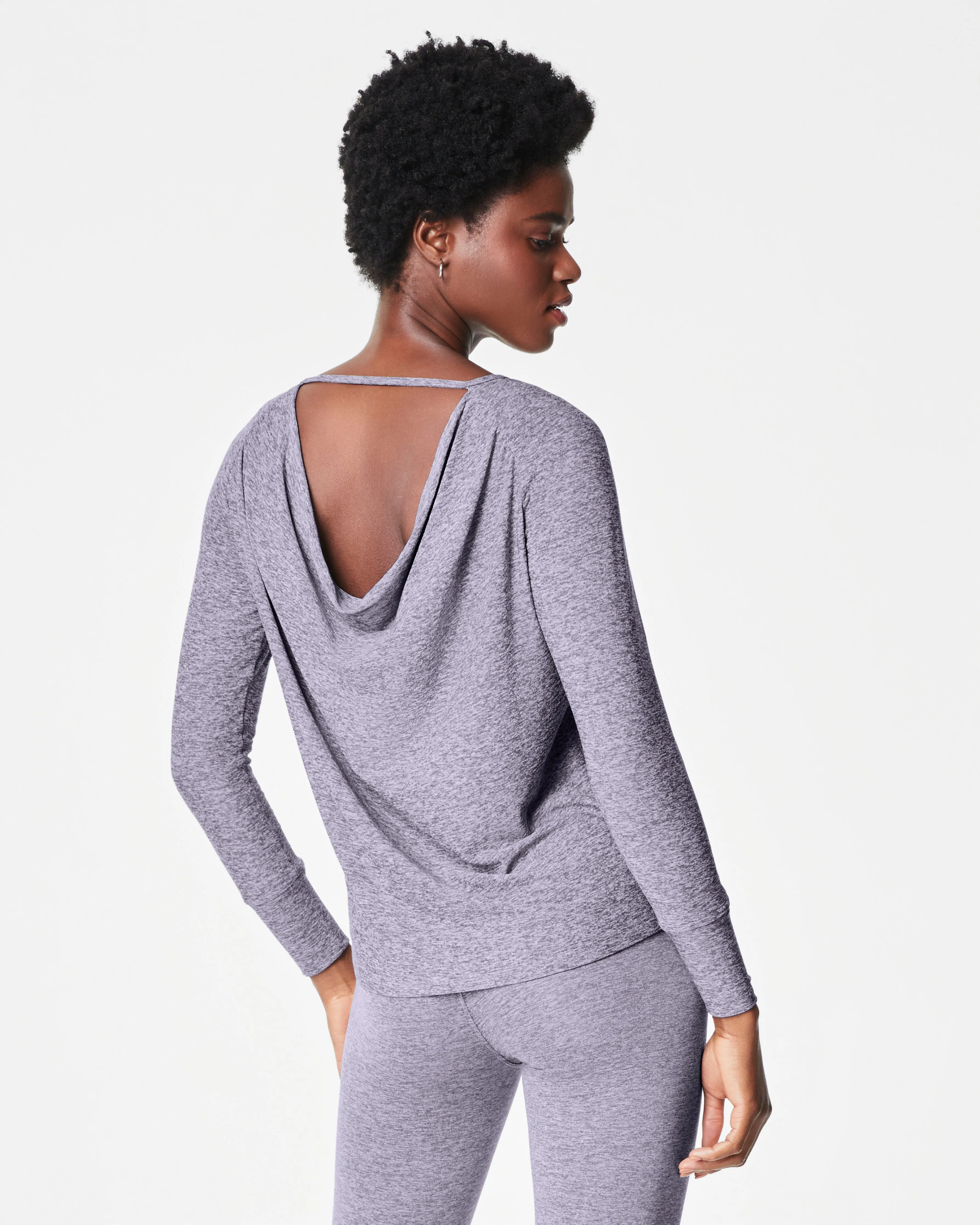 SPANX® SoftStretch Open-Back Long Sleeve Top sold by SPANX product image thumbnail 2
