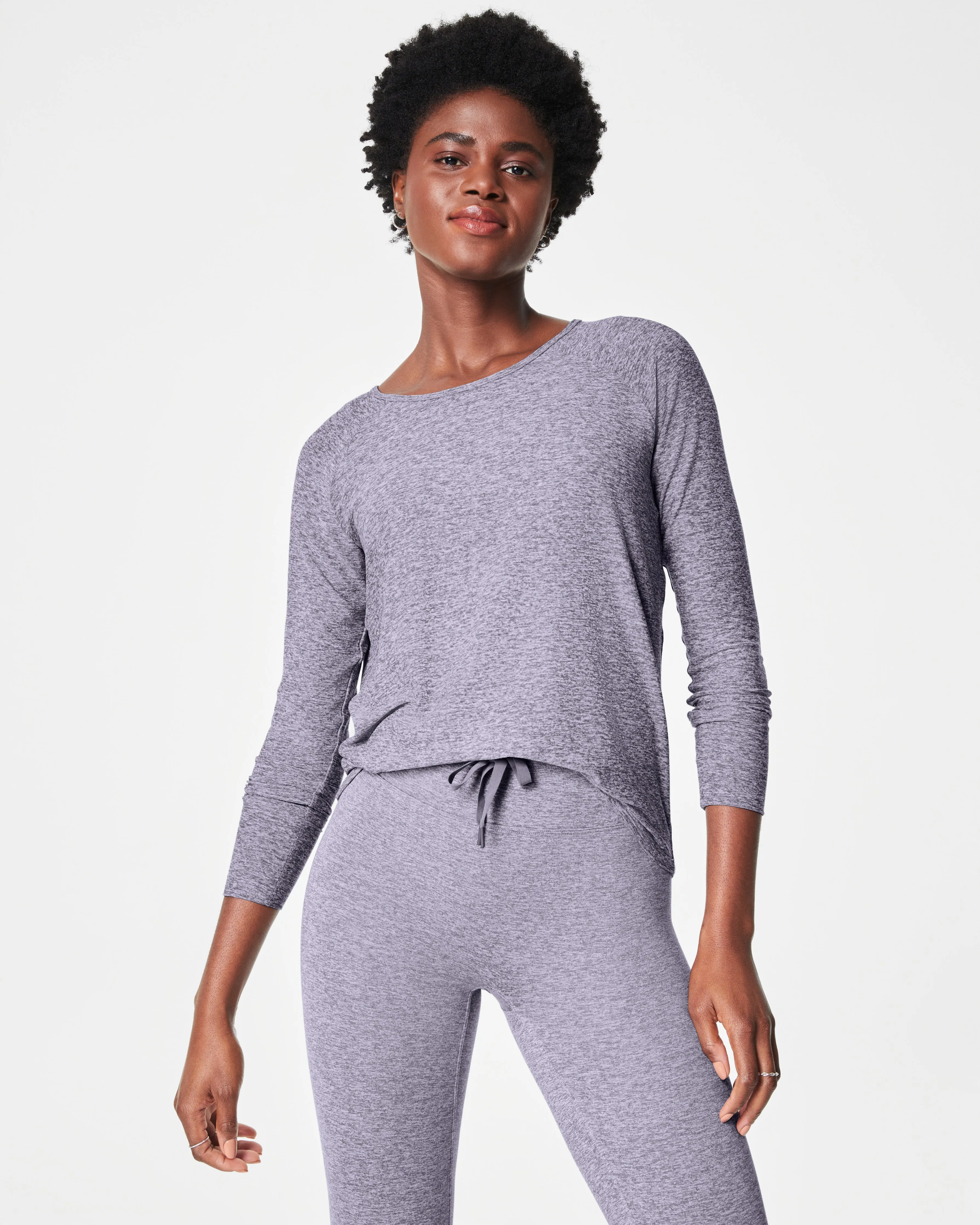 SPANX® SoftStretch Open-Back Long Sleeve Top sold by SPANX