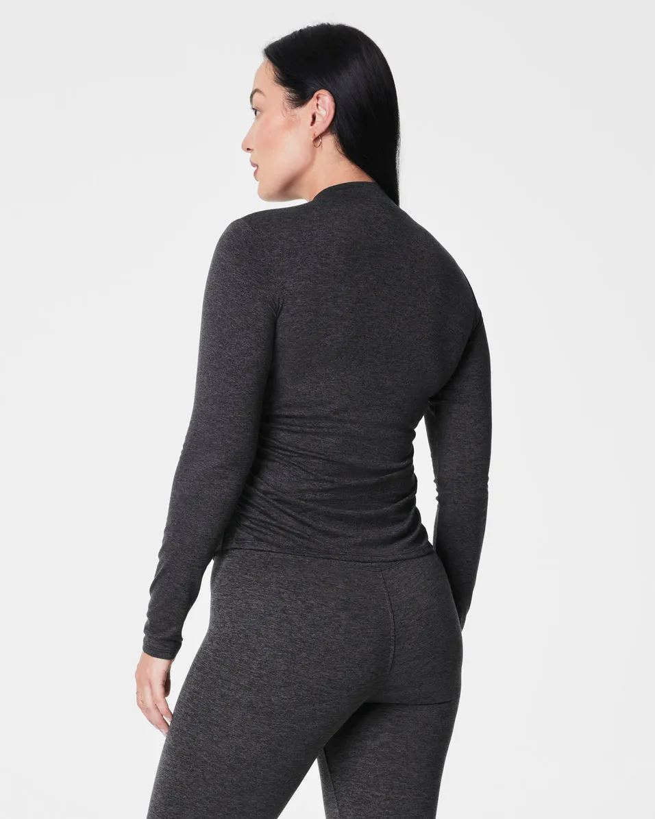 SPANX® SoftStretch Long Sleeve Mockneck Top sold by SPANX product image thumbnail 5
