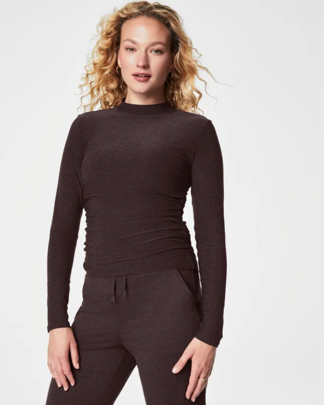 SPANX® SoftStretch Long Sleeve Mockneck Top sold by SPANX