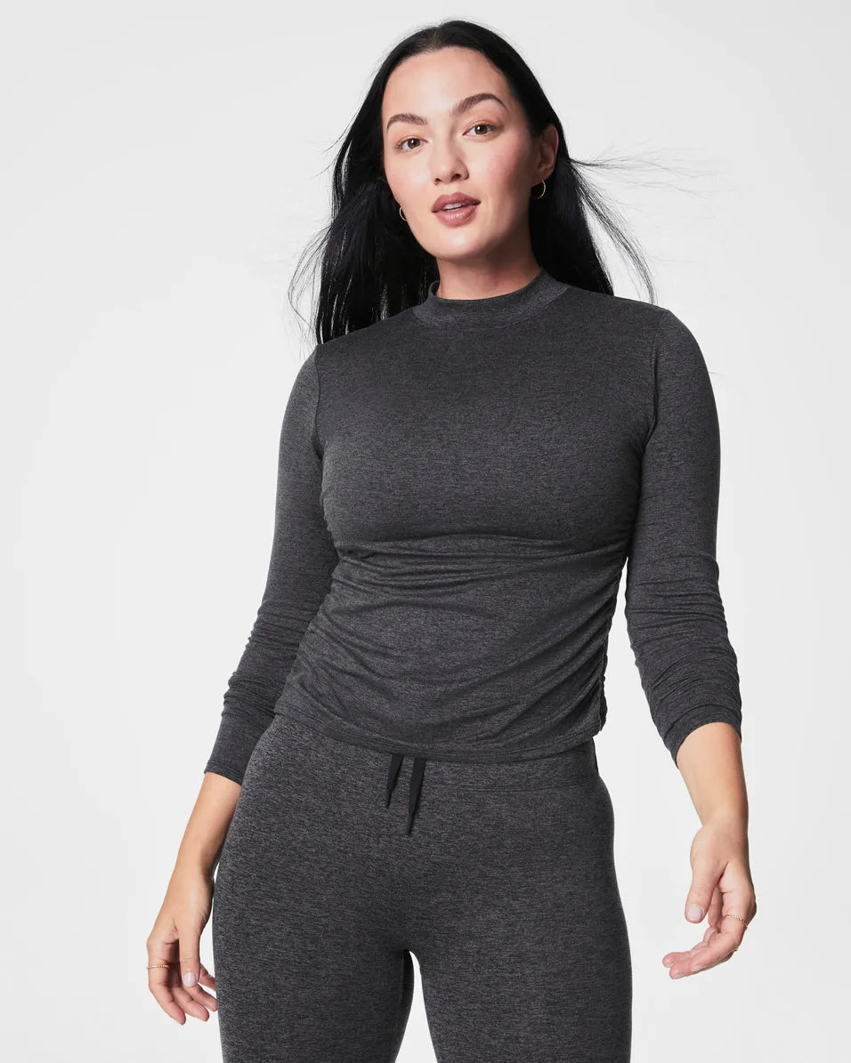SPANX® SoftStretch Long Sleeve Mockneck Top sold by SPANX product image thumbnail 4