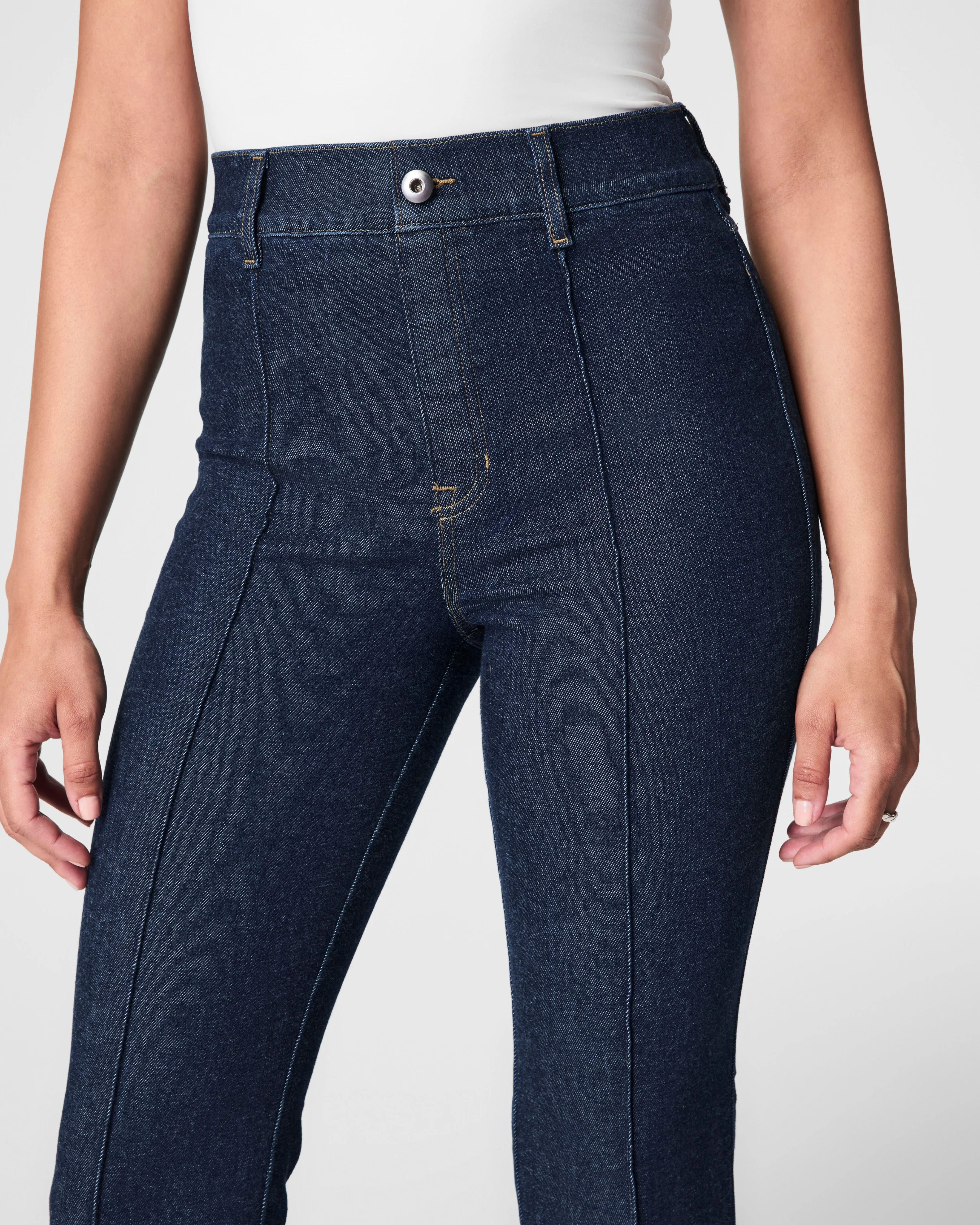 SPANXshape™ EveryWear Pintuck Flare Jeans sold by SPANX product image thumbnail 5