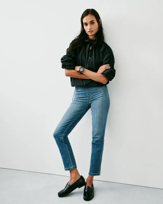 SPANXshape™ EveryWear Straight Leg Jeans, Vintage Indigo sold by SPANX