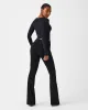 SPANXshape™ EveryWear Flare Jeans, Clean Black sold by SPANX