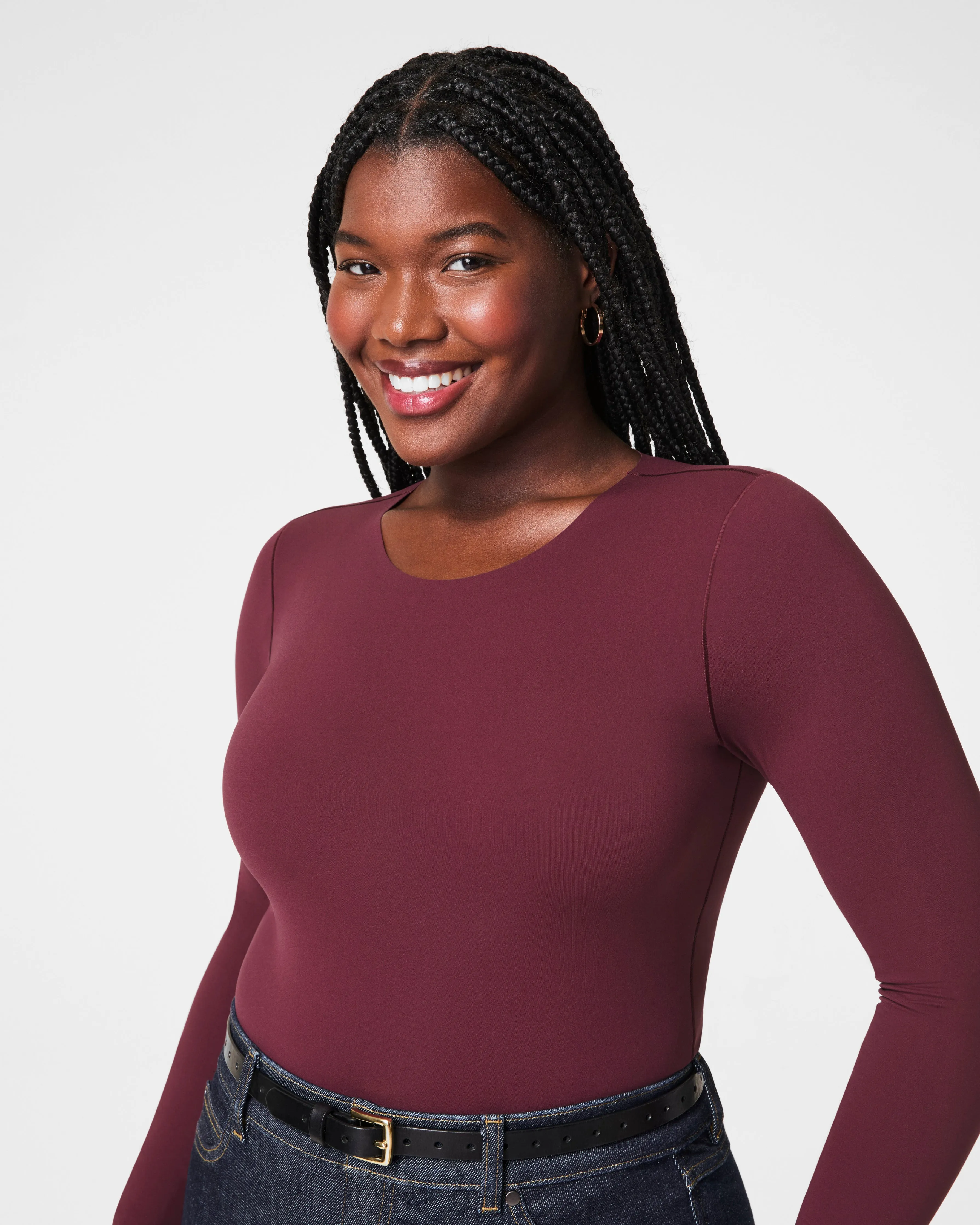 SPANX® Fit-To-You Long Sleeve Crew Neck Top sold by SPANX product image thumbnail 5