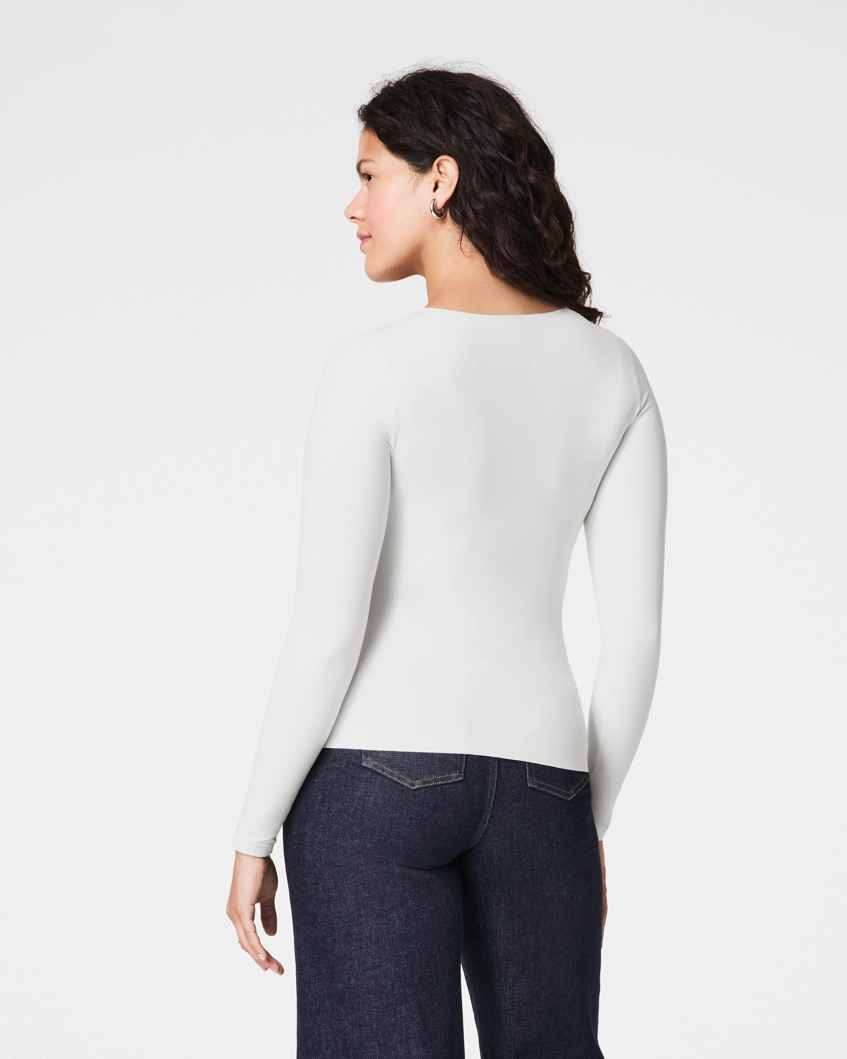 SPANX® Fit-To-You Long Sleeve Crew Neck Top sold by SPANX product image thumbnail 2