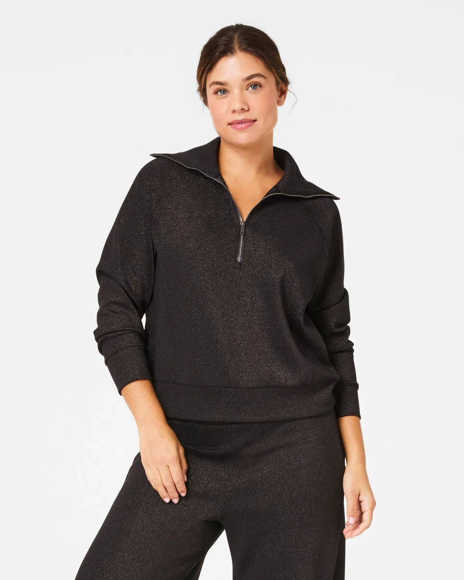 SPANX® AirEssentials Half Zip with Shimmer sold by SPANX product image thumbnail 5