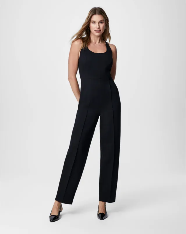 SPANX® Ponte Corset Barrel Leg Jumpsuit sold by SPANX