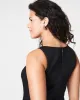 SPANX® Ponte Corset Barrel Leg Jumpsuit sold by SPANX