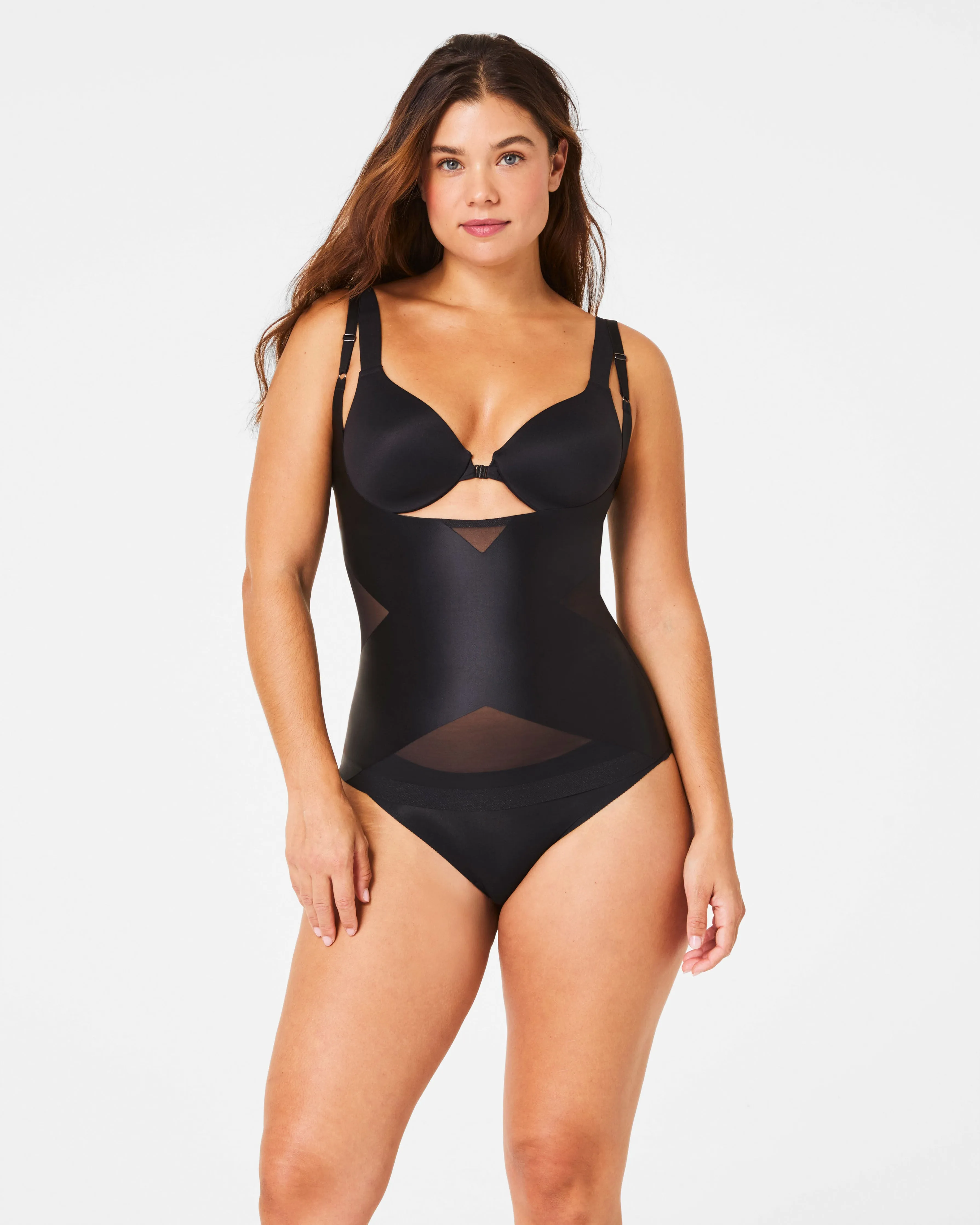 SPANXshape™ Satin-X™ Open-Bust Cami sold by SPANX