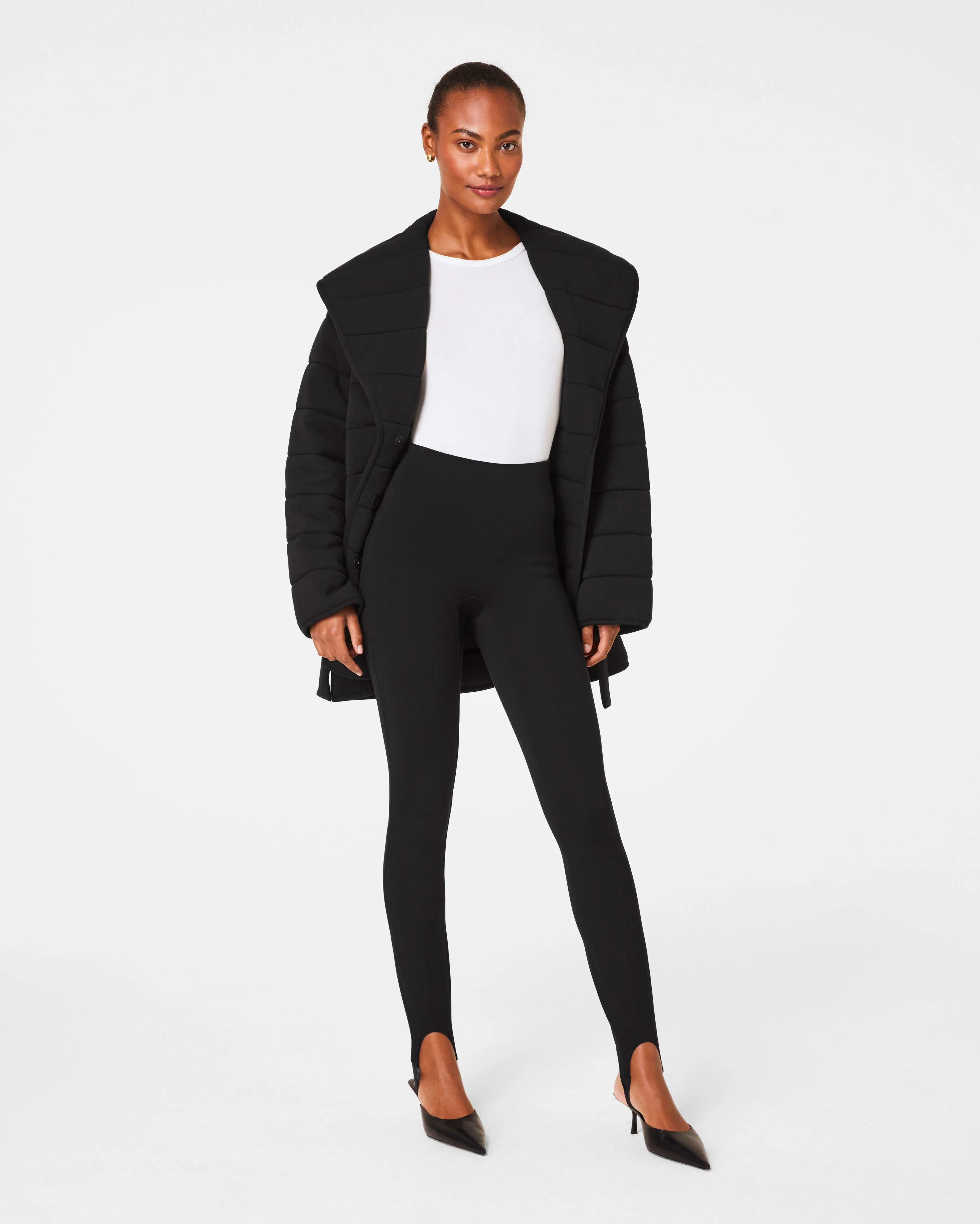 SPANXsmooth™ Ponte Stirrup Legging sold by SPANX