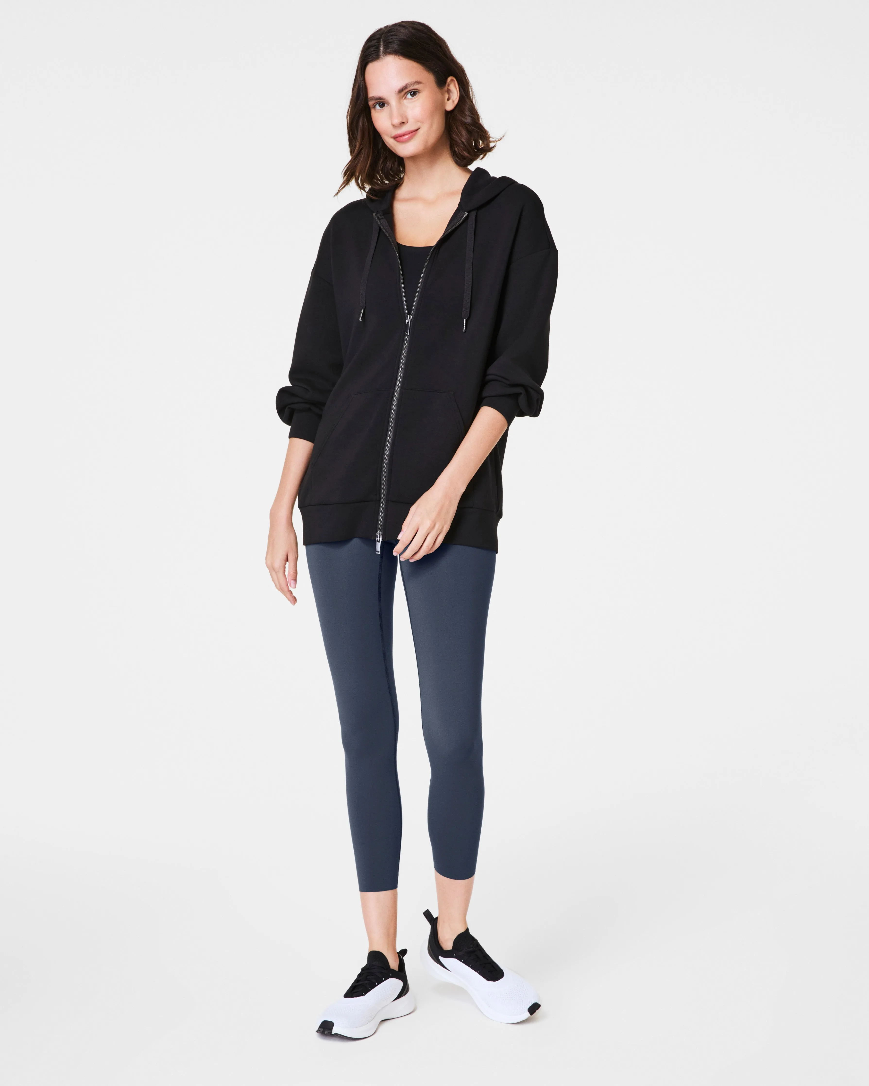 SPANX® AirEssentials Brushed Full Zip Hoodie sold by SPANX product image thumbnail 5