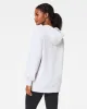 SPANX® AirEssentials Brushed Full Zip Hoodie, Heathered sold by SPANX