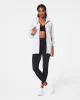 SPANX® AirEssentials Brushed Full Zip Hoodie, Heathered sold by SPANX
