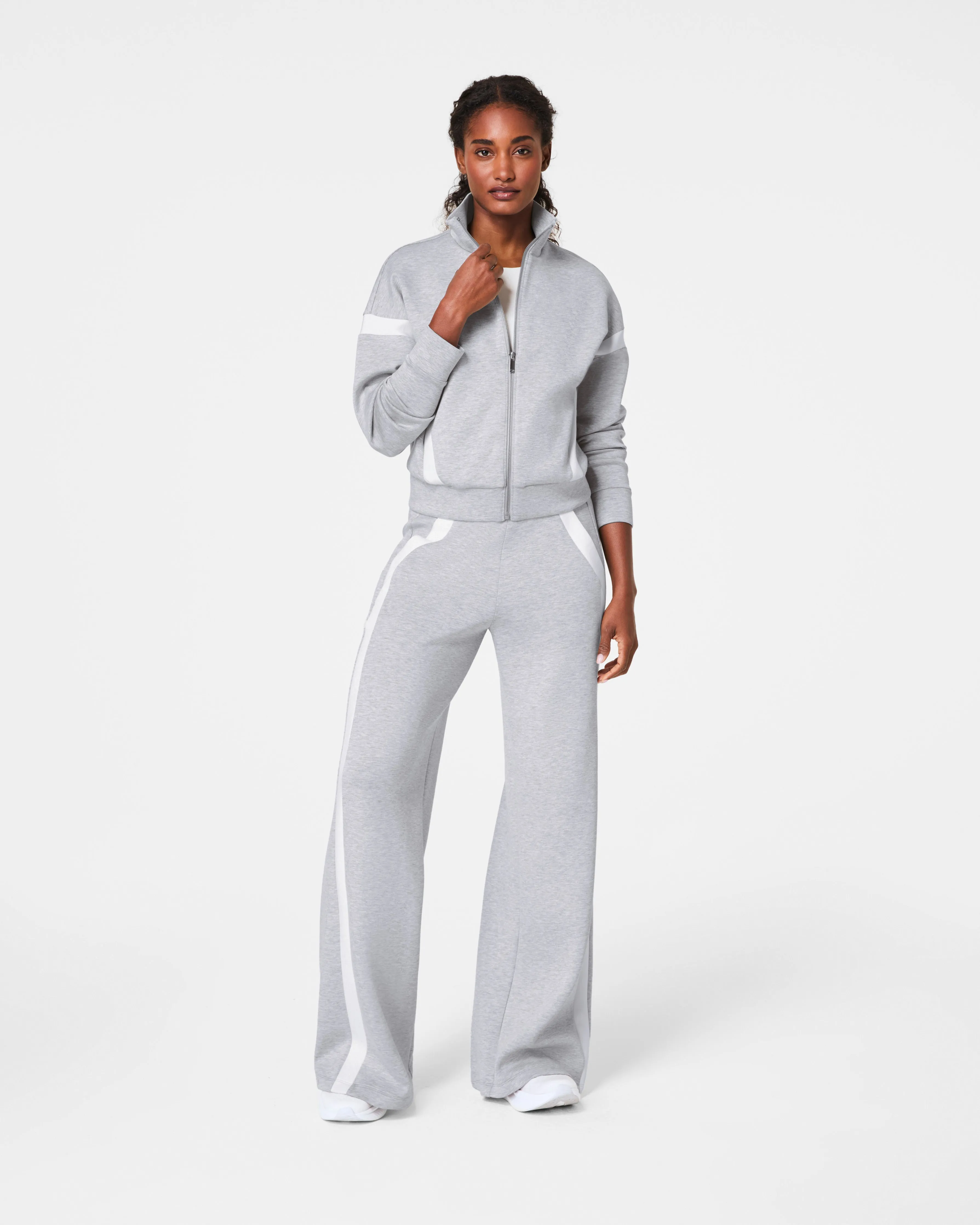 SPANX AirEssentials® Striped Track Jacket, Limited Edition Colors sold by SPANX product image thumbnail 5
