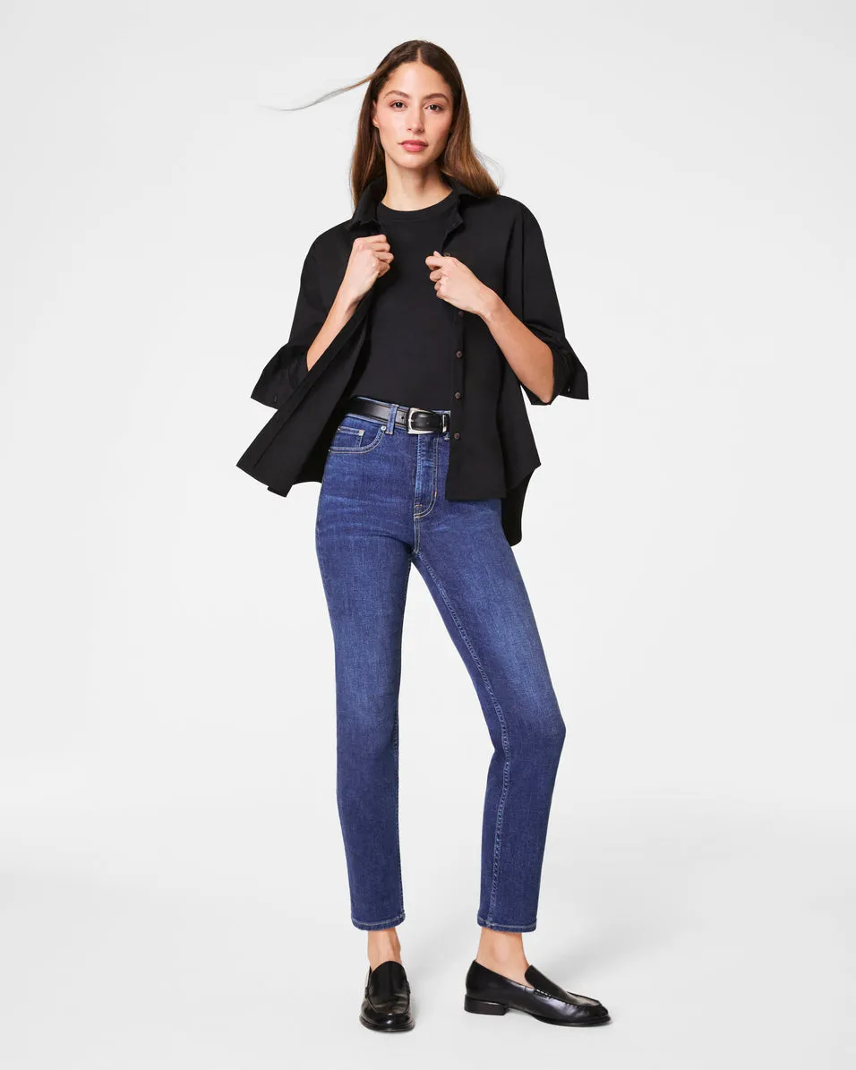 SPANXsculpt™ ReDefine Slim Straight Jeans, Medium Indigo sold by SPANX
