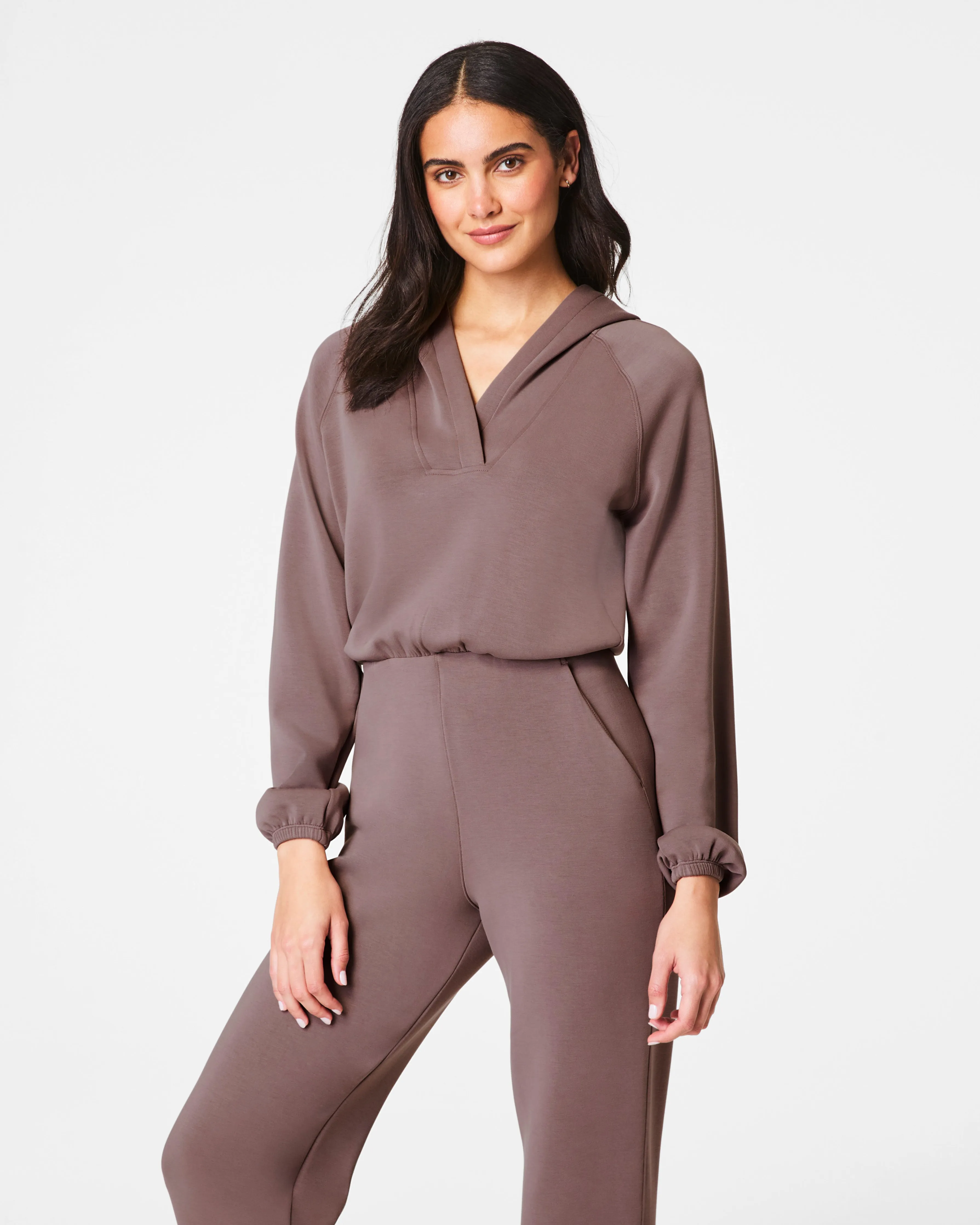 SPANX AirEssentials® V-Neck Hooded Jumpsuit sold by SPANX product image thumbnail 5