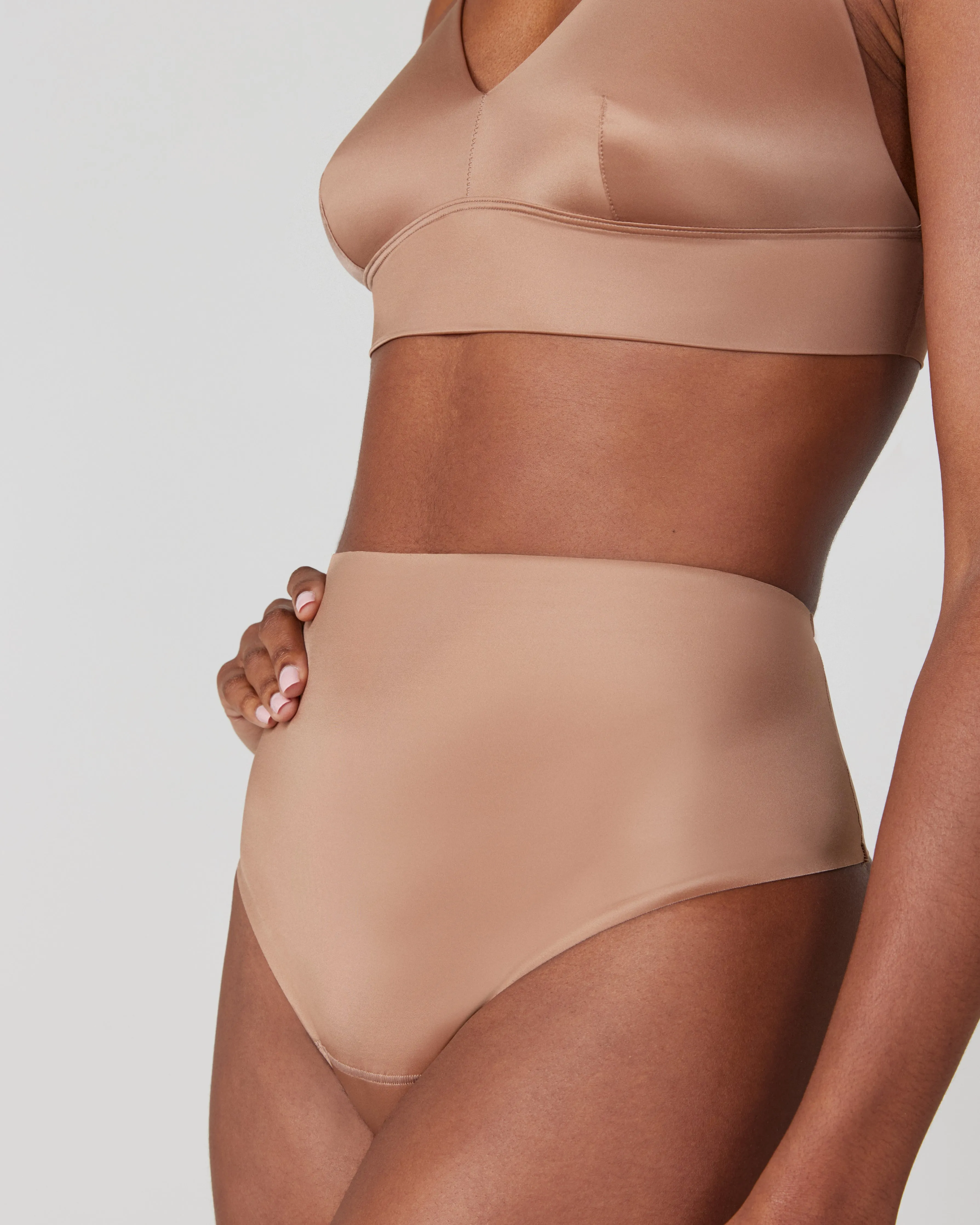 SPANXsmooth™ Satin Thong sold by SPANX