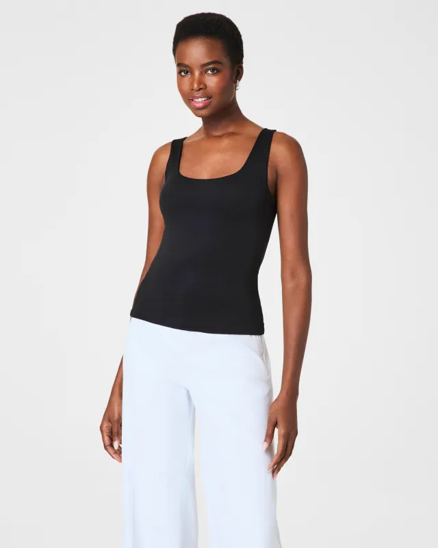 SPANXsmooth™ Jersey Scoop Neck Tank sold by SPANX