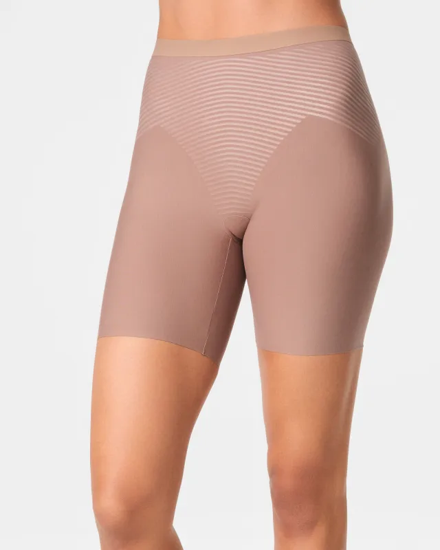 SPANXshape™ Invisible Supima® Cotton Mid-Thigh Short sold by SPANX