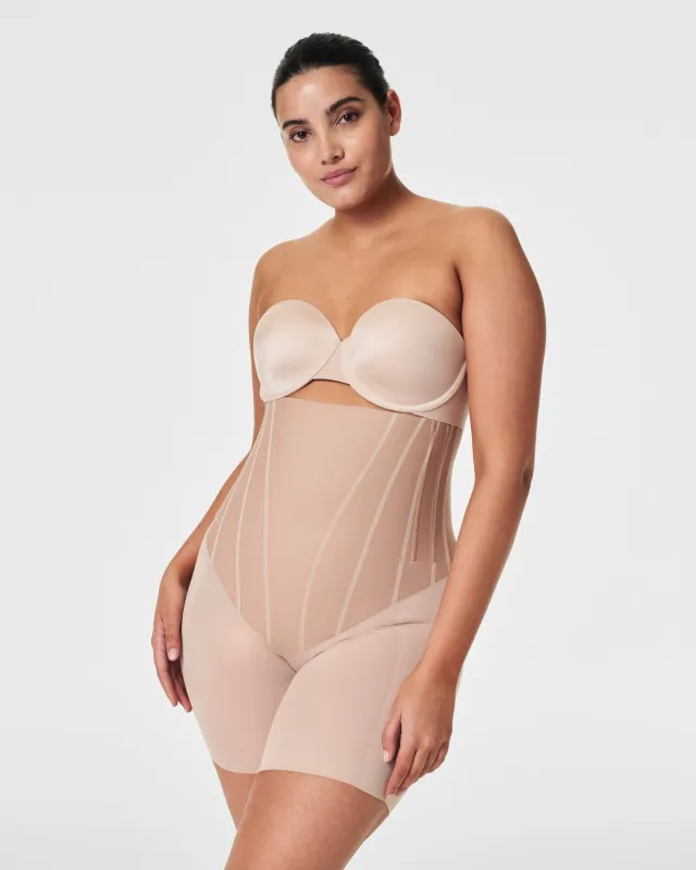 SPANXsupersculpt™ TotalContour High-Waisted Mid-Thigh Short sold by SPANX