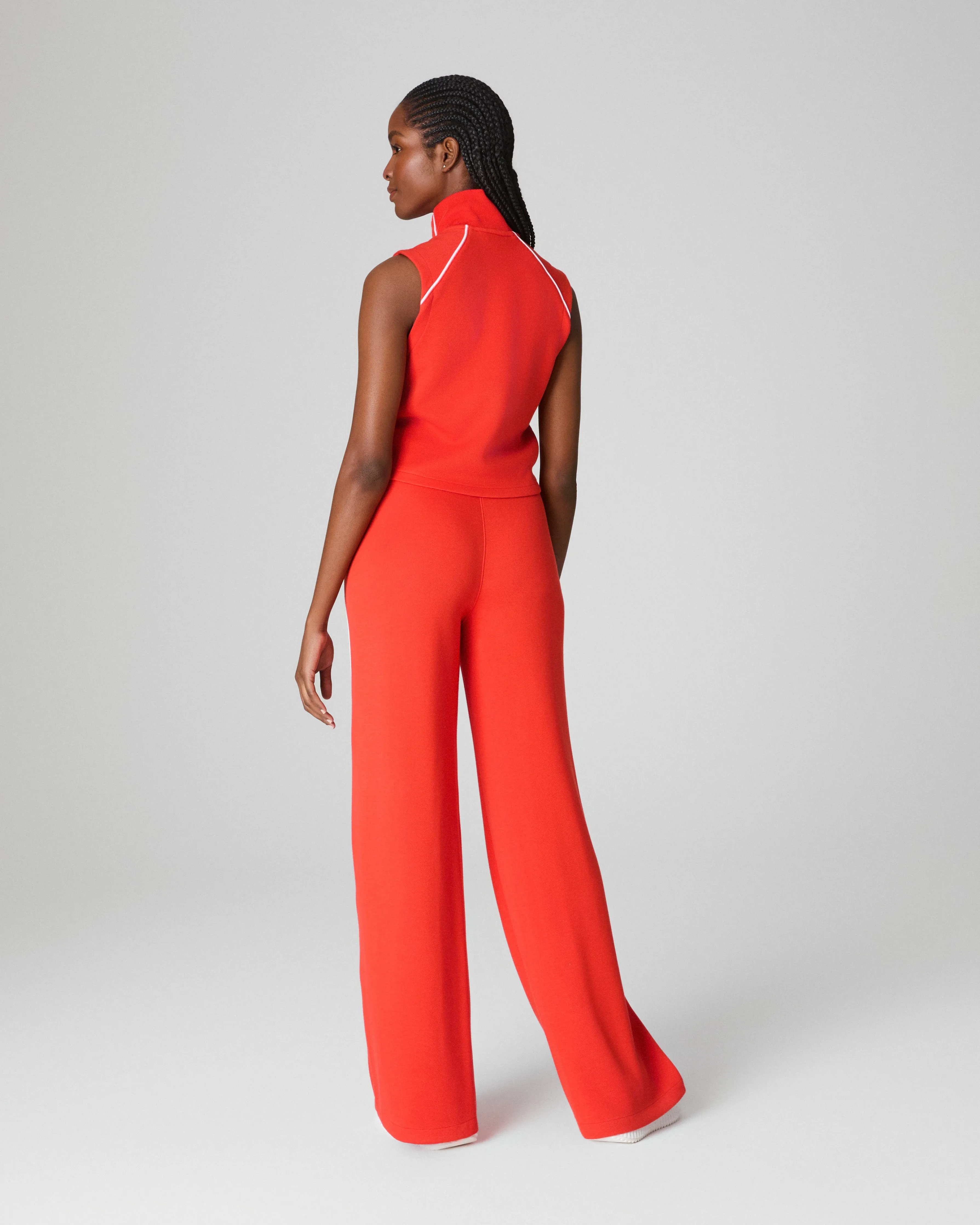 SPANX AirEssentials® Pique Sleeveless Mockneck Jumpsuit sold by SPANX product image thumbnail 2