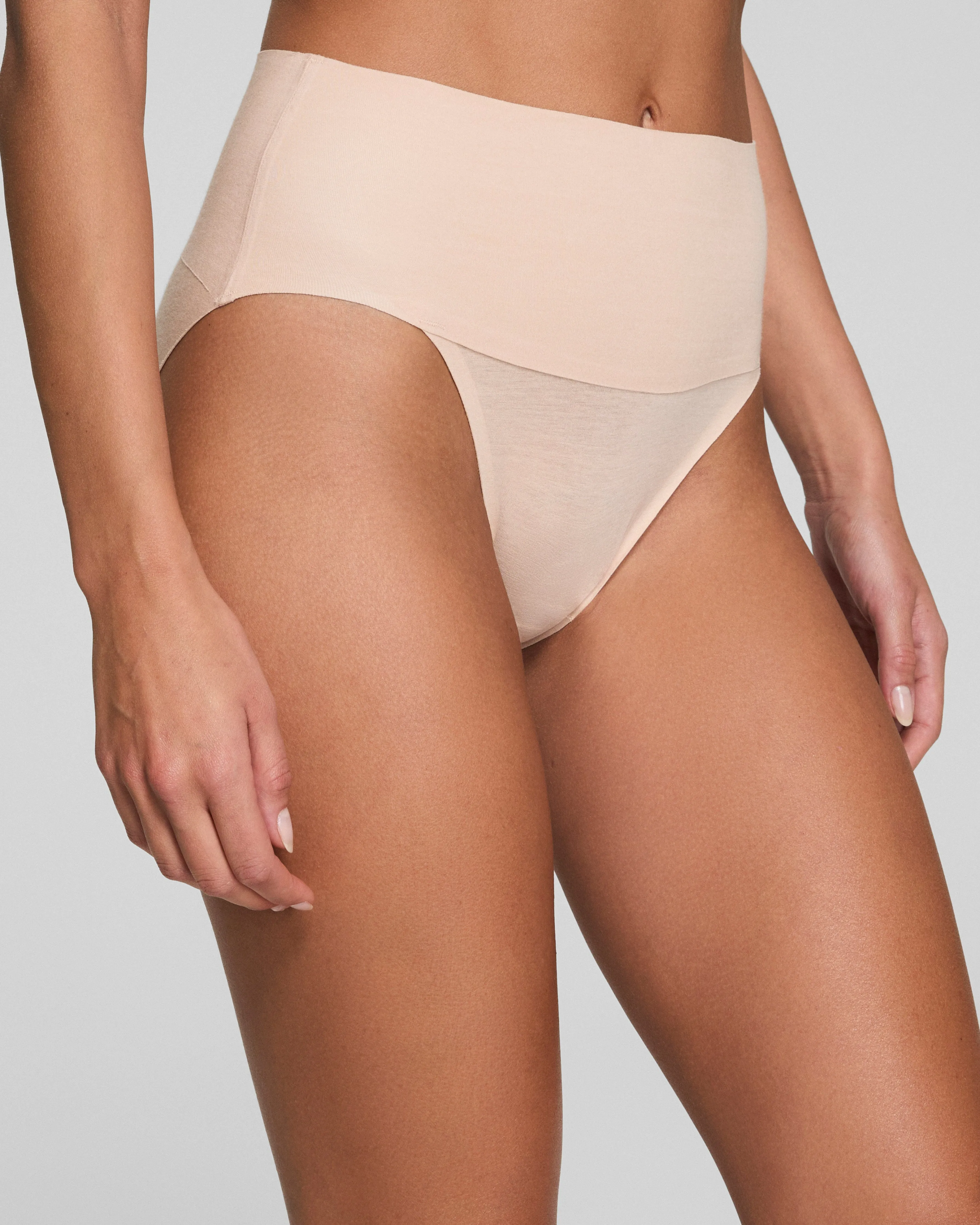SPANXsupersmooth™ Undie-tectable® Supima® Cotton Hi-Leg Brief sold by SPANX