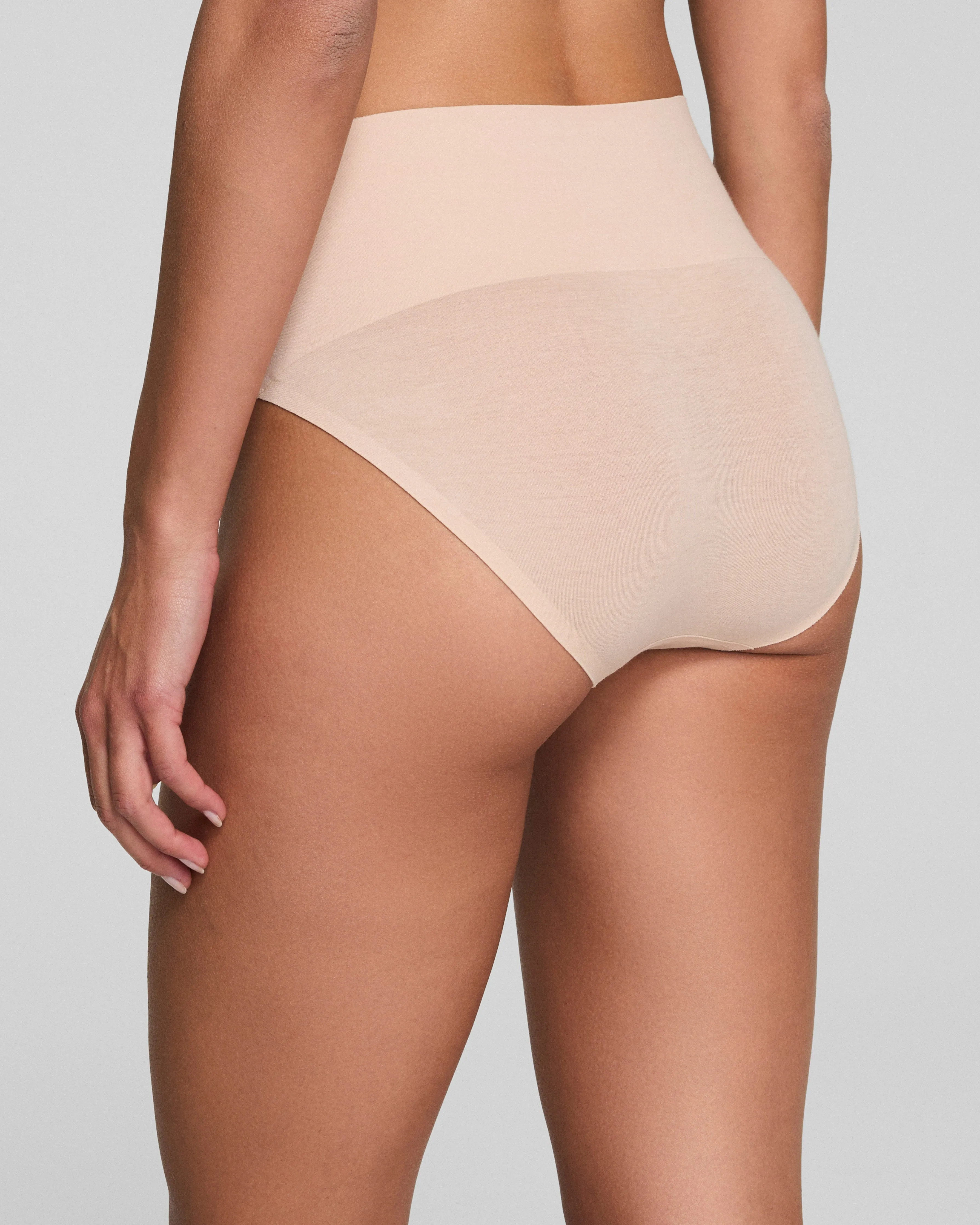 SPANXsupersmooth™ Undie-tectable® Supima® Cotton Hi-Leg Brief sold by SPANX product image thumbnail 2