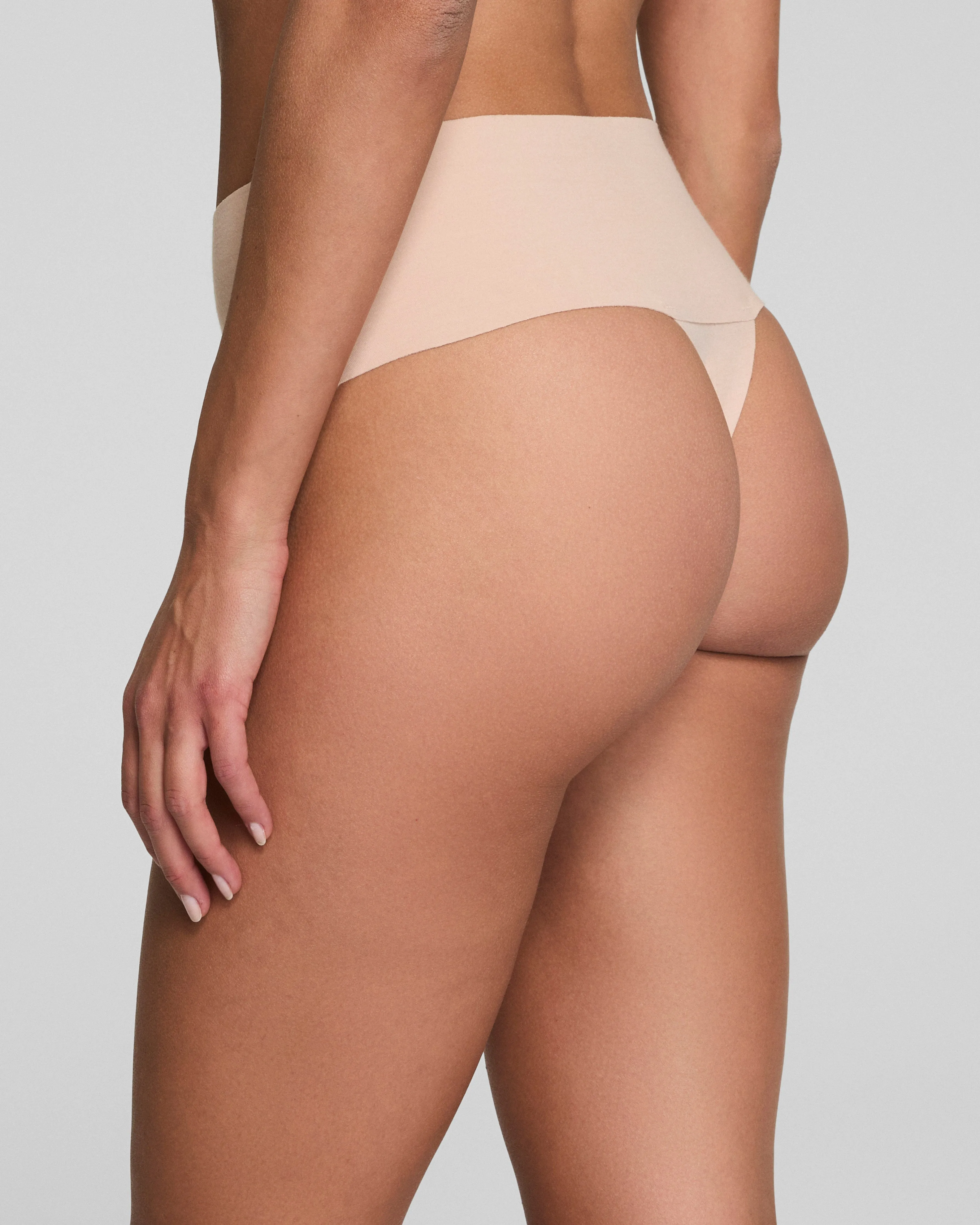 SPANXsupersmooth™ Undie-tectable® Supima® Cotton Thong sold by SPANX product image thumbnail 4
