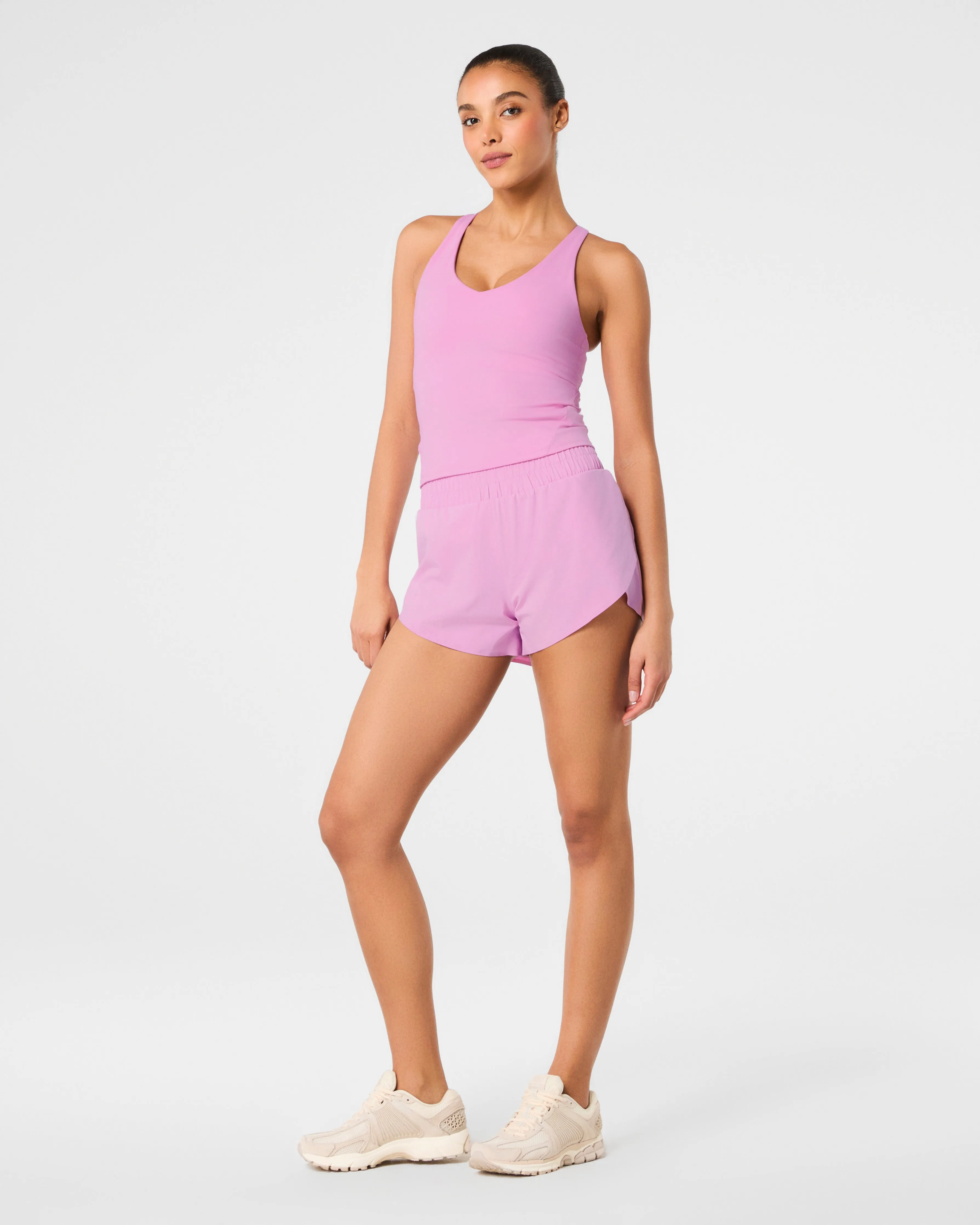 SPANX® Get Moving High-Rise Active Shorts, 3" sold by SPANX