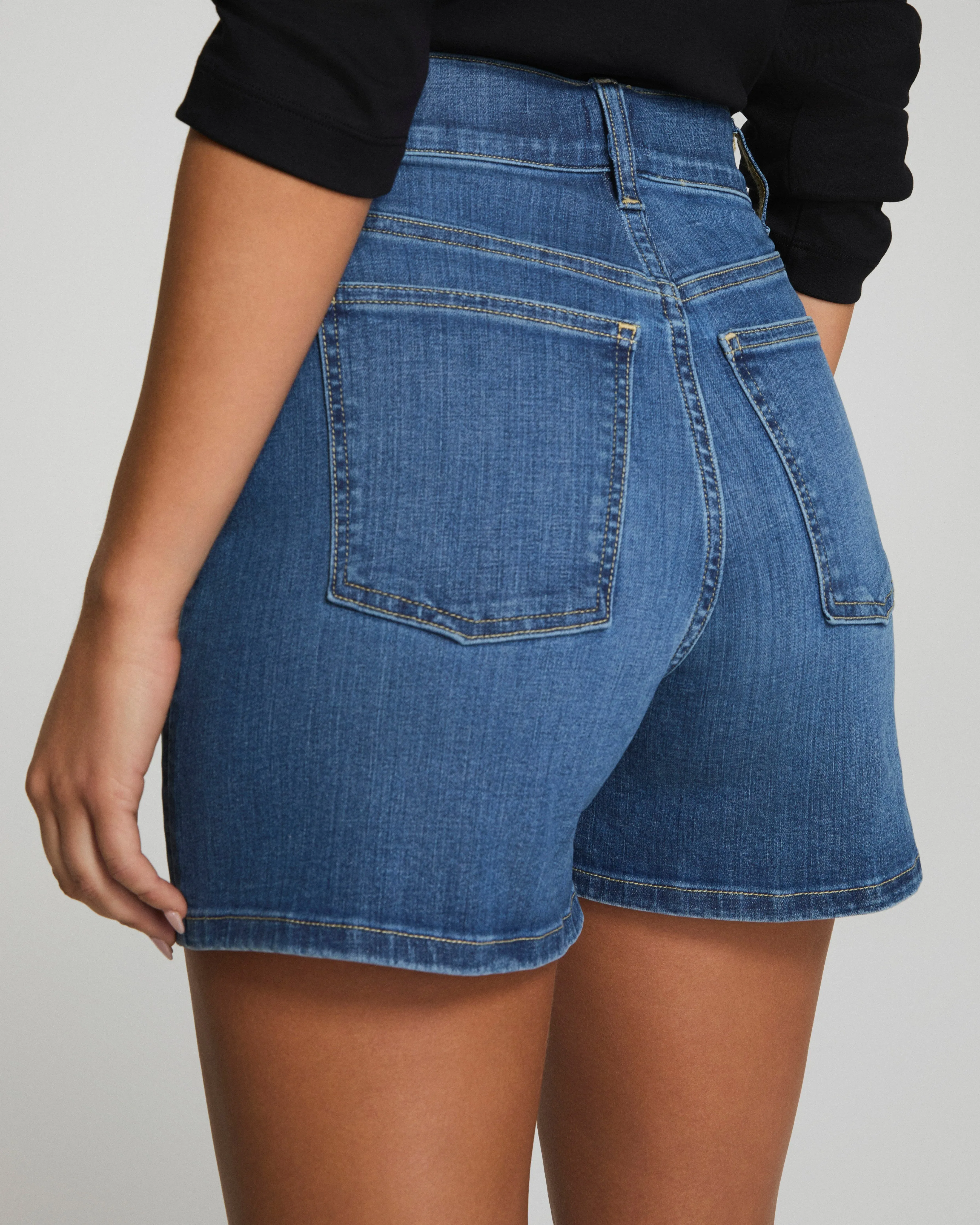 SPANXshape™ EveryWear Jean Short, 5", Vintage Indigo sold by SPANX product image thumbnail 5