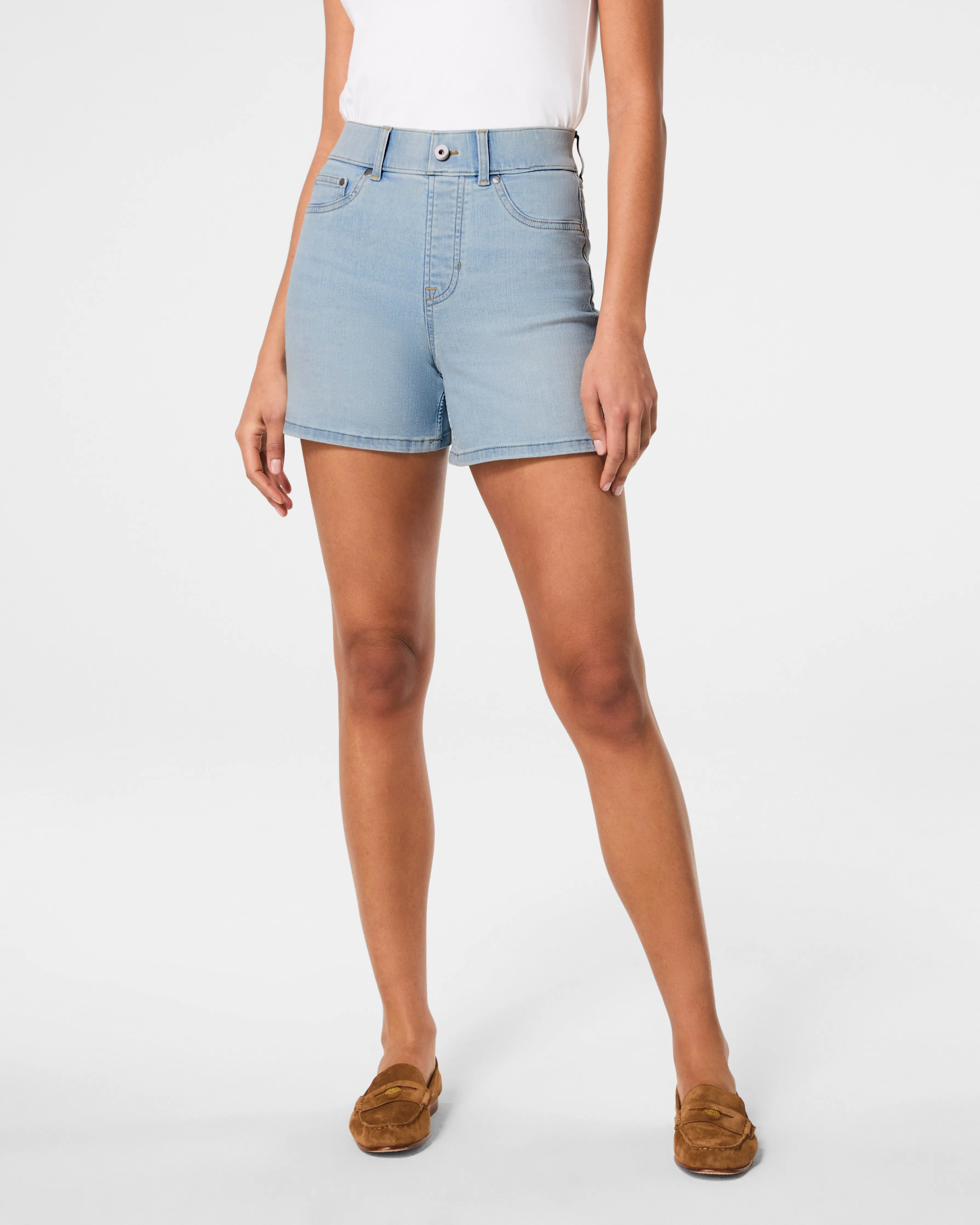 SPANXshape™ EveryWear Jean Short, 5", Tidal Blue sold by SPANX product image thumbnail 2