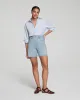 SPANXshape™ EveryWear Jean Short, 7", Tidal Blue sold by SPANX